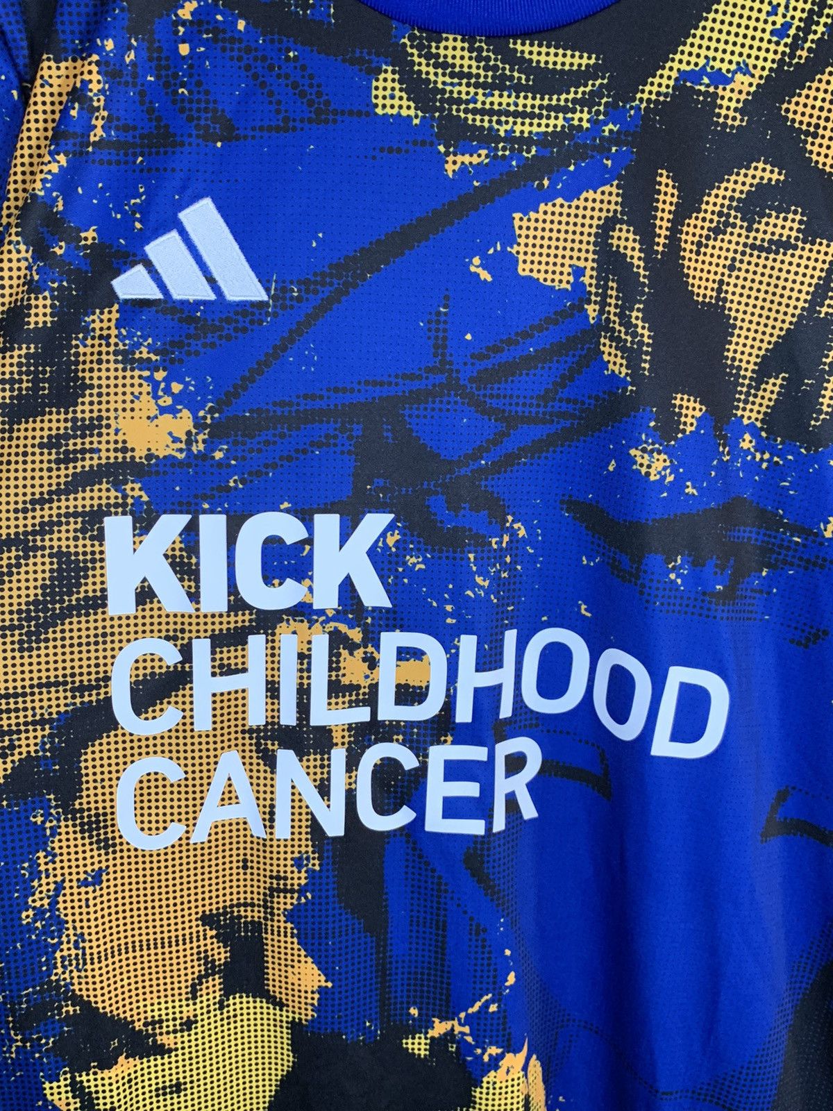 Adidas × Marvel Comics *RARE* Kick Childhood Cancer Marvel Adidas MLS Soccer Jersey Size US M / EU 48-50 / 2 - 2 Thumbnail