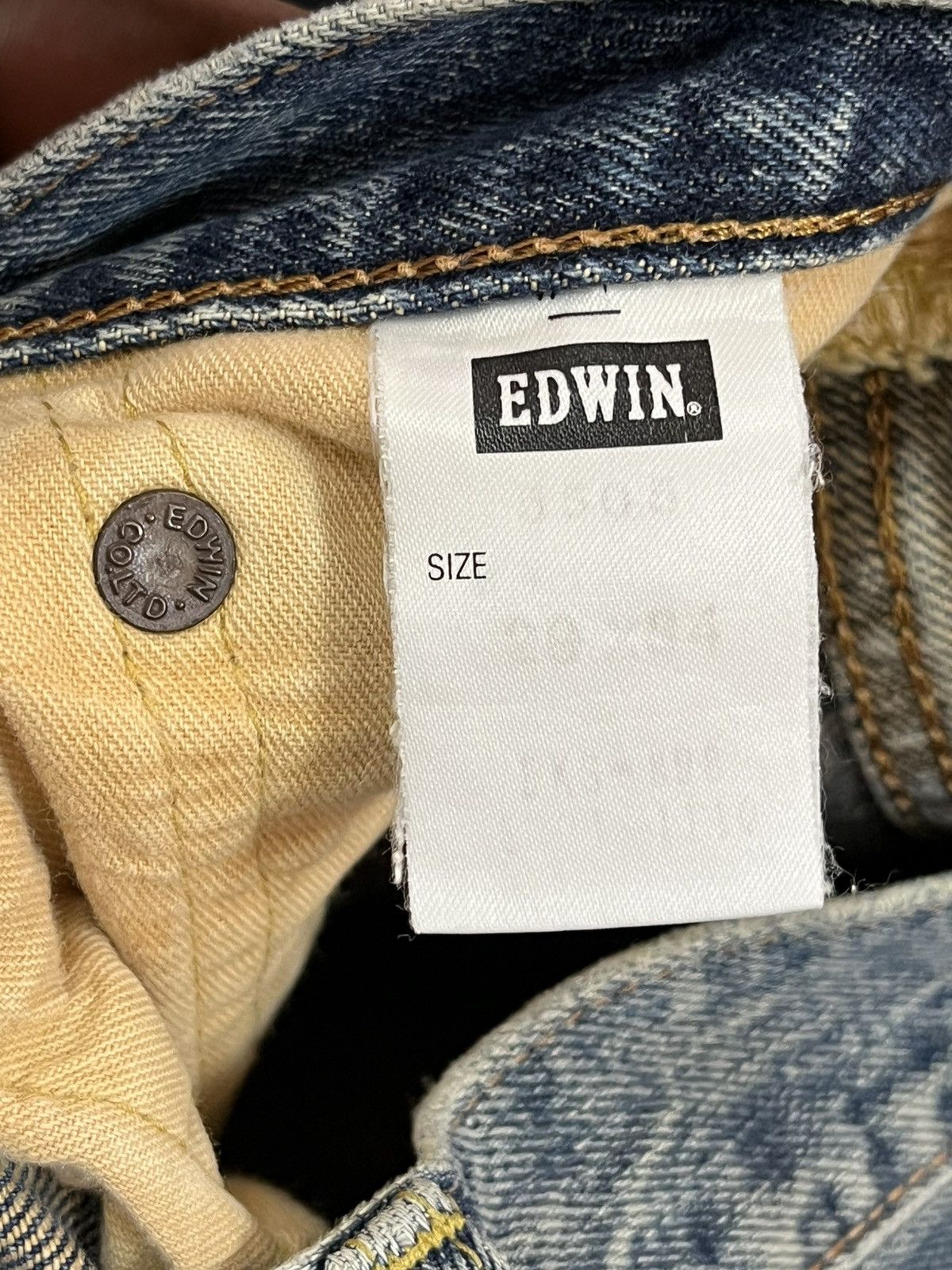 Edwin × Vintage Vintage Edwin 505X Selvedge Faded Denim Size US 29 - 9 Thumbnail