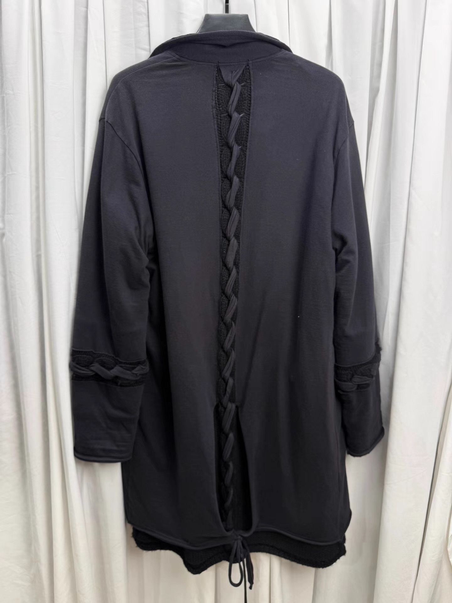 Yohji Yamamoto Yohji Yamamoto POUR HOMME Main Line Wool Lace-Up Coat K20 Size US L / EU 52-54 / 3 - 2 Thumbnail