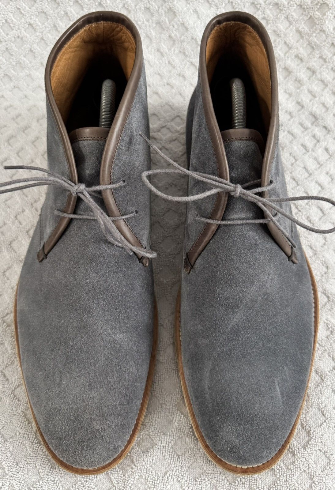 Brooks Brothers Brooks Brothers Made in Italy Suede Chukka Boots (BB4) US 10 Size US 10 / EU 43 - 10 Thumbnail
