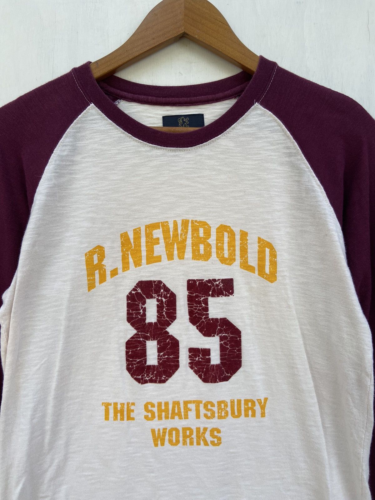 Paul Smith 🔥 R. New Bold t shirt raglan Size US M / EU 48-50 / 2 - 2 Thumbnail