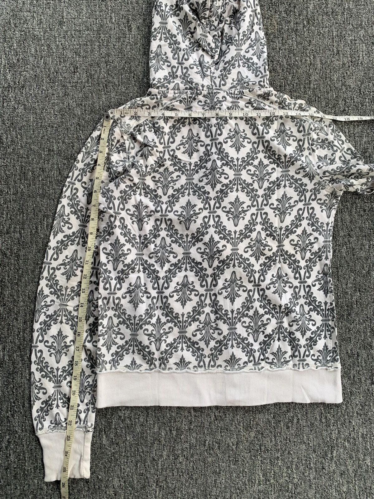 Mossimo Mossimo Sick Tribal Full Printed Distressed Jacket Hoodie Size US M / EU 48-50 / 2 - 12 Thumbnail