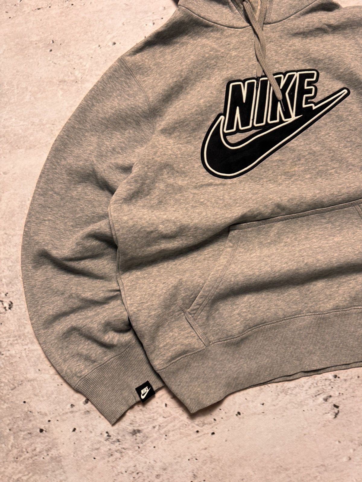 Nike × Vintage NIKE VINTAGE CENTER LOGO OVERSIZE BOXY HOODIE Size US L / EU 52-54 / 3 - 2 Thumbnail