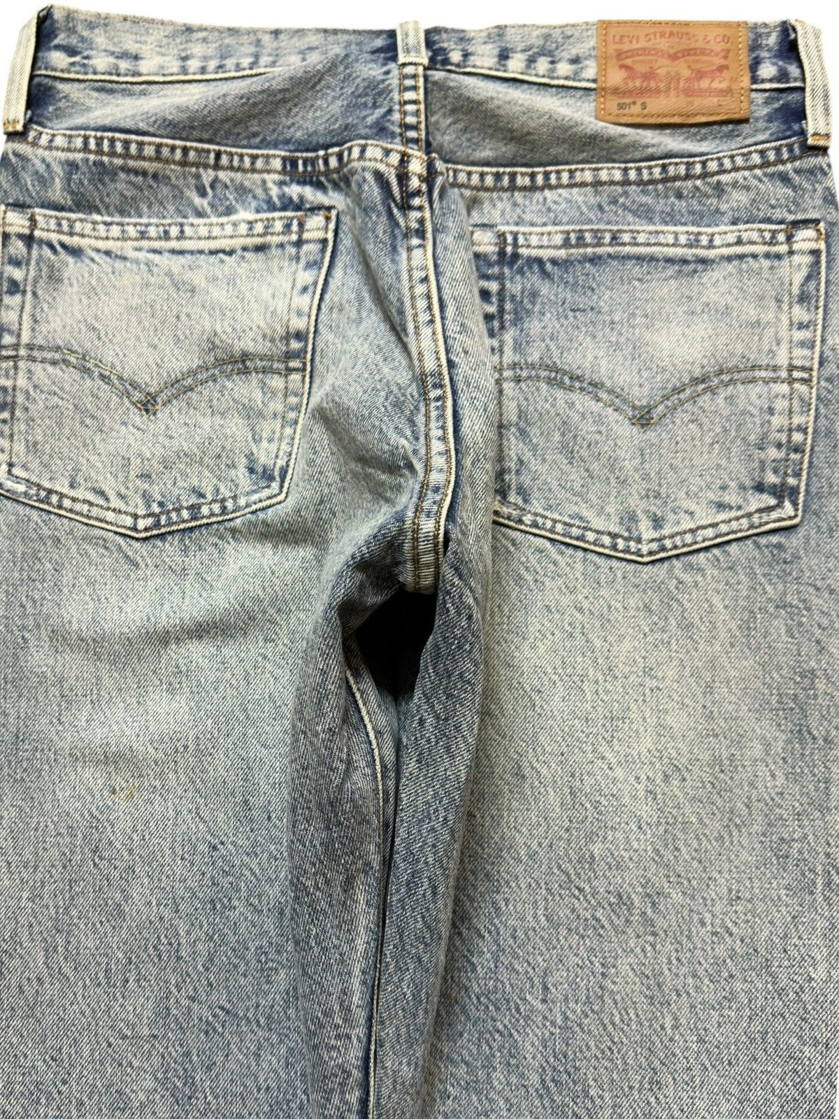 Levi's Vintage Clothing Vintage Levi’s 501 S Skinny Selvedge Faded Distressed Denjm Size US 28 / EU 44 - 5 Thumbnail
