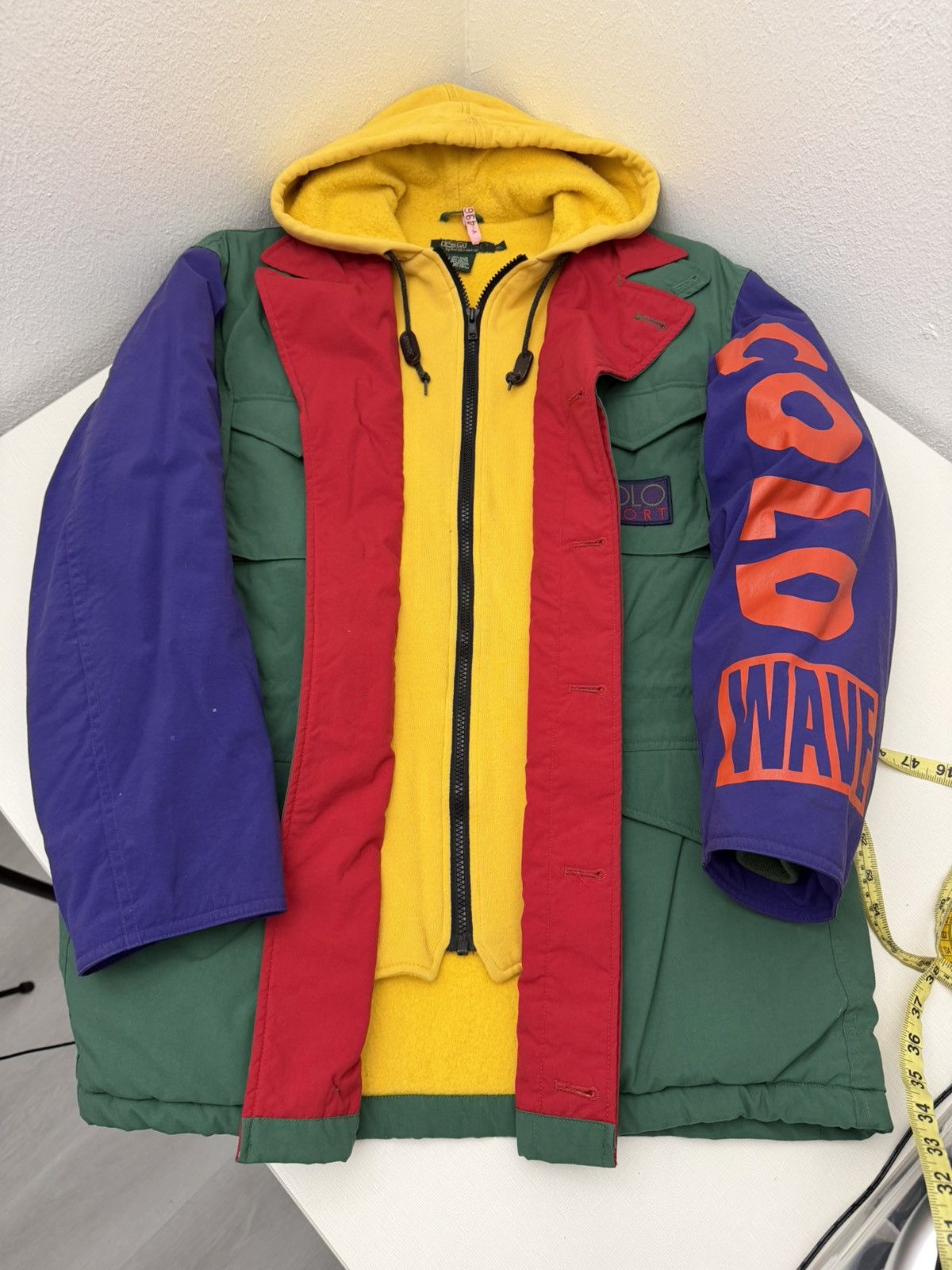 Polo Ralph Lauren VTG 90s Polo Ralph Lauren Snow Beach Polo Sport Cold Wave Size US XL / EU 56 / 4 - 5 Thumbnail