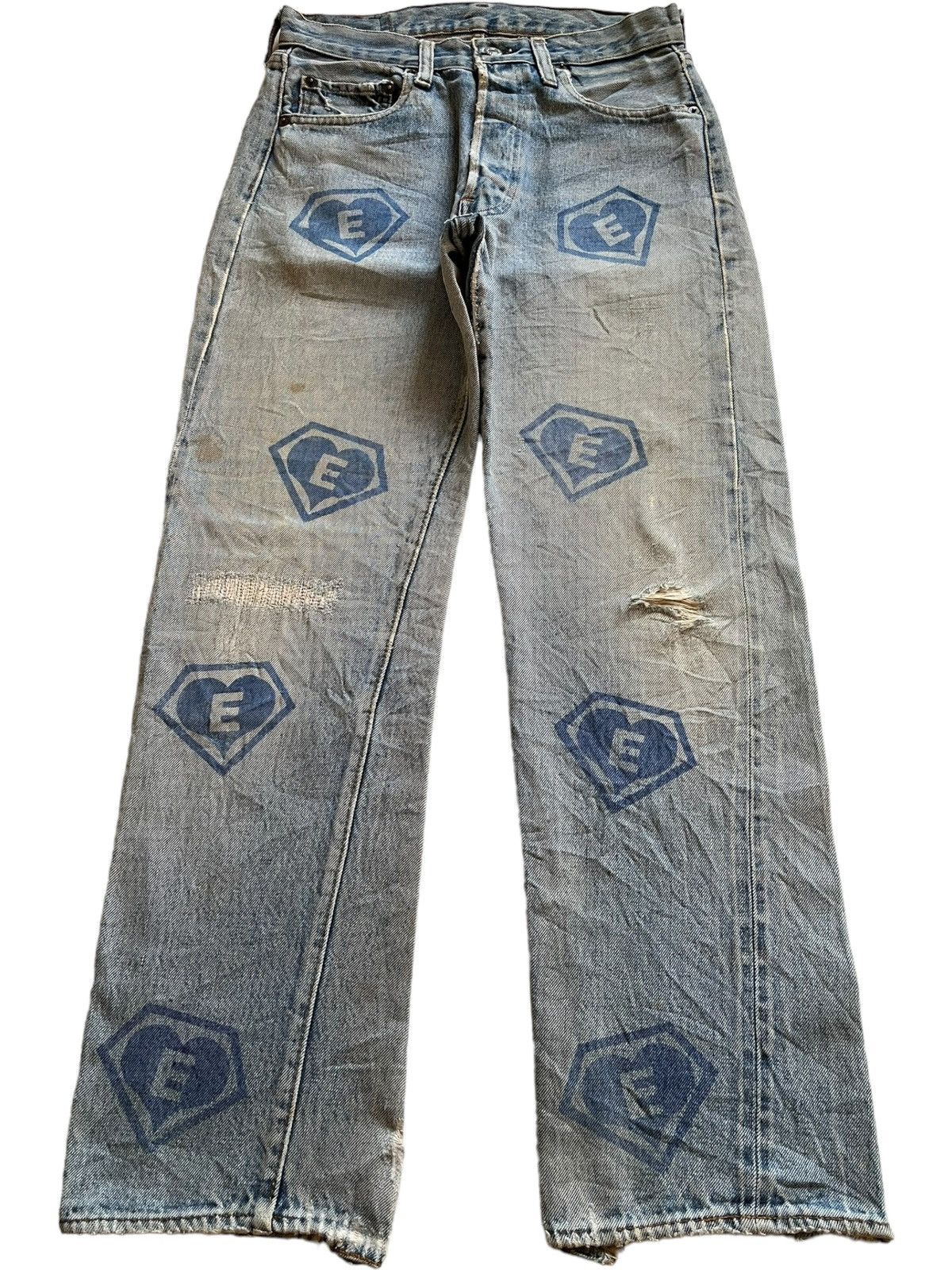 Levi's Rare Vintage 70s Levis 501 Selvedge Jeans Size US 27 - 2 Thumbnail