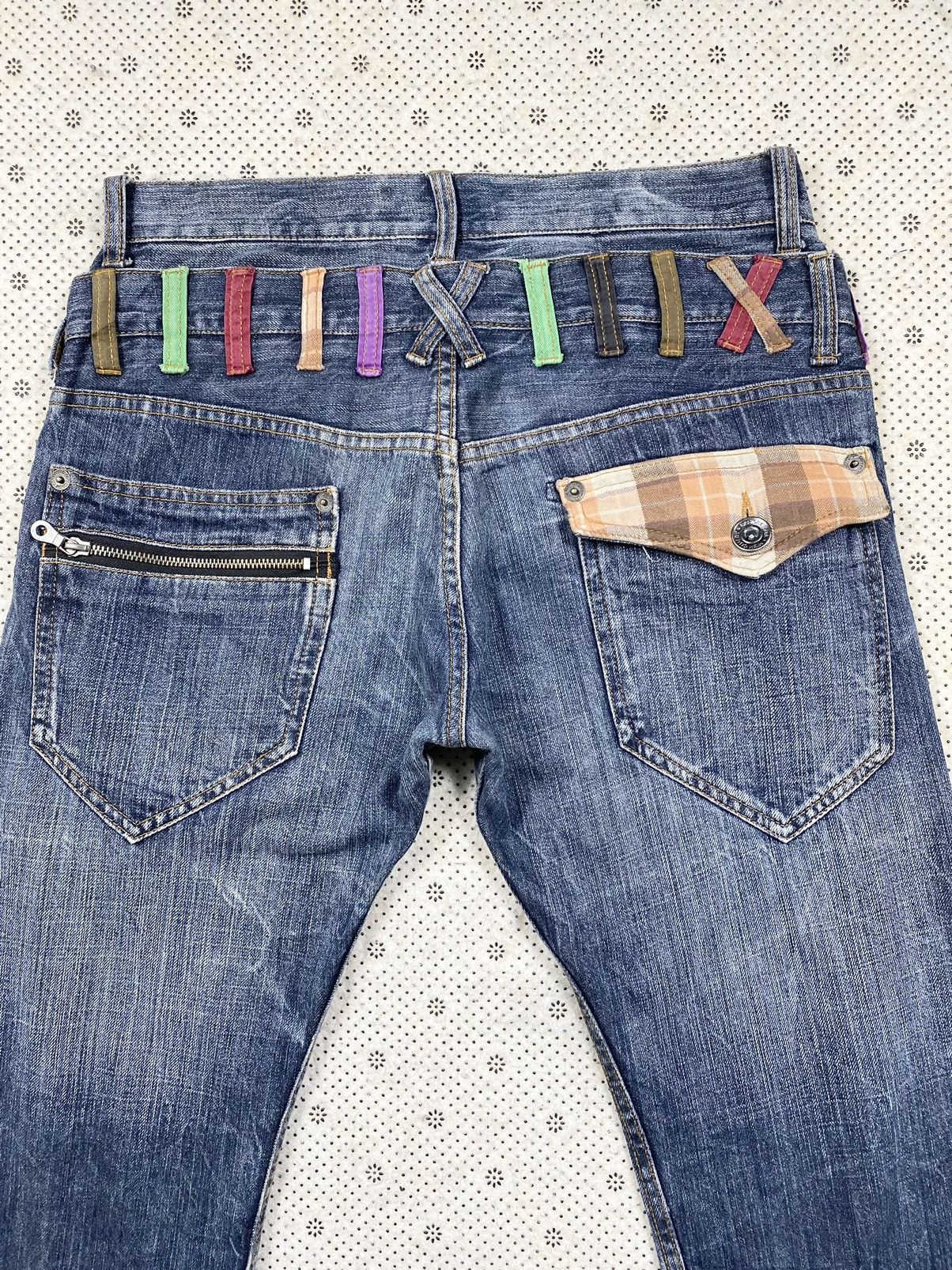 Hysteric Glamour Double Waist Light Jeans By Oririn Denim Size US 32 / EU 48 - 6 Thumbnail