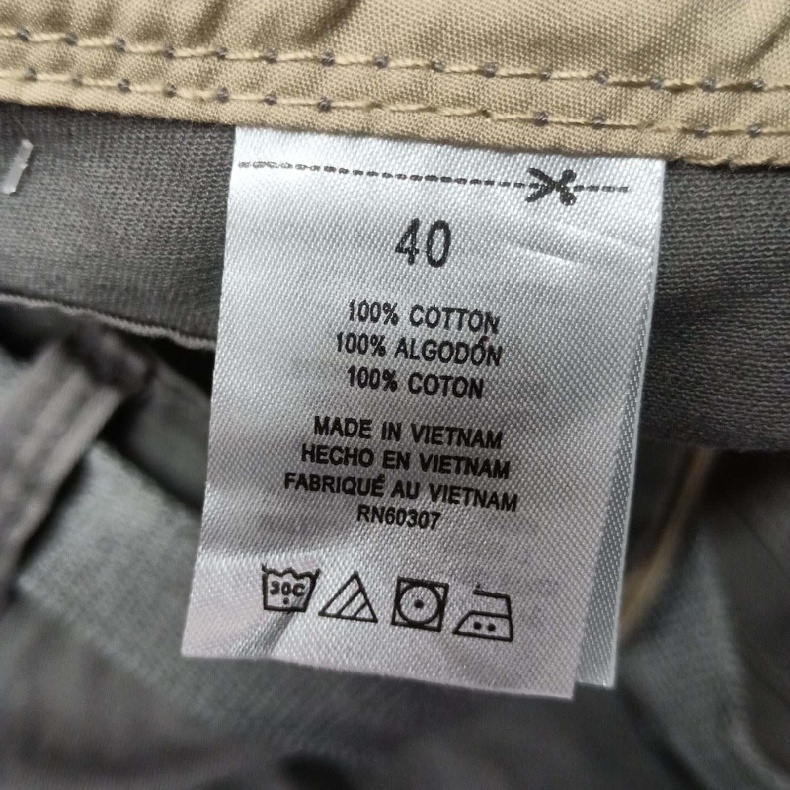 UNIONBAY Union Bay Cargo Shorts Men's Size 40 11” Ins Gray Goose Belt Size US 40 / EU 56 - 3 Thumbnail