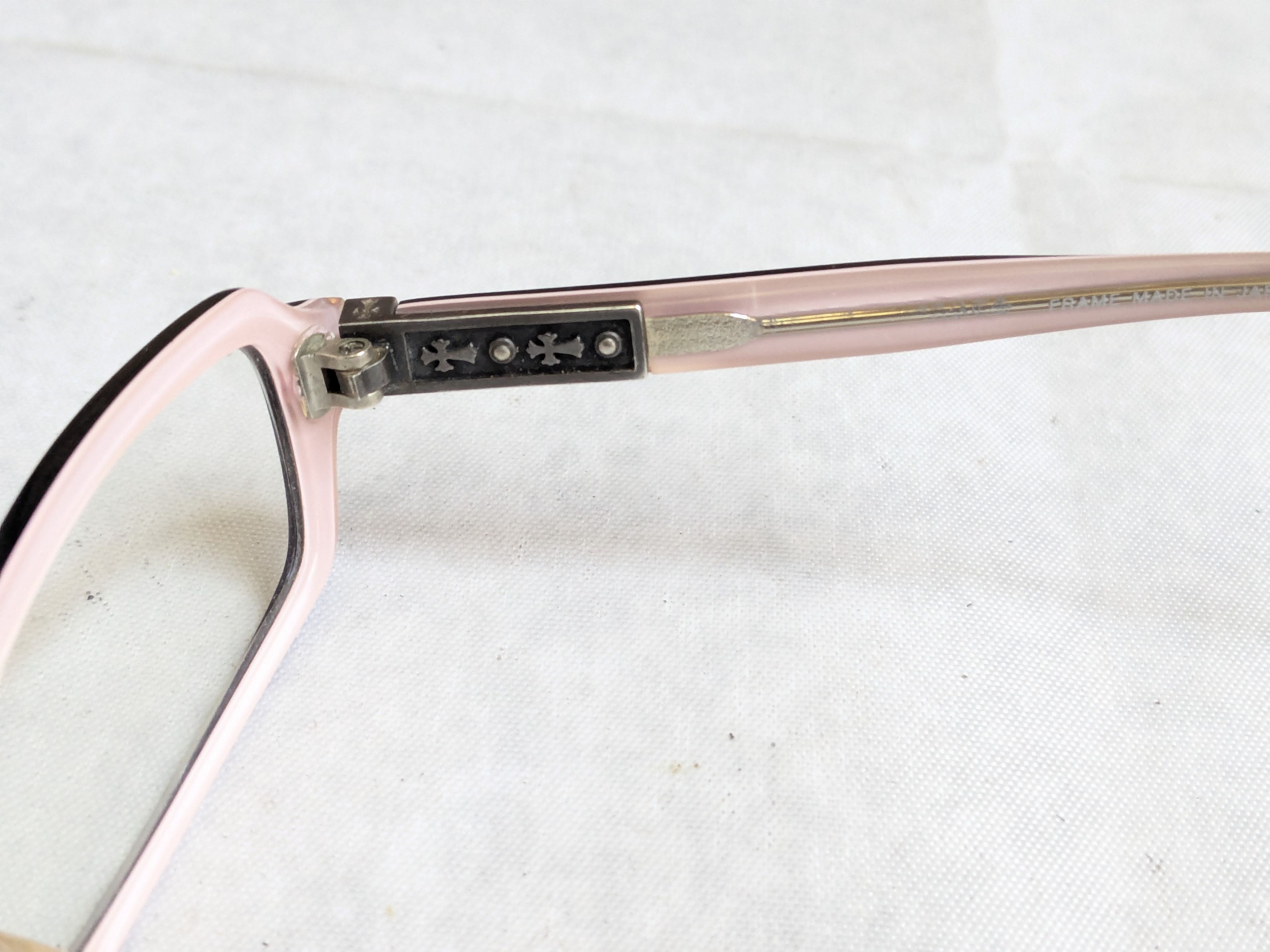 Chrome Hearts Chrome Hearts Cooze Eyeglasses Pink Black Cross Size ONE SIZE - 5 Thumbnail