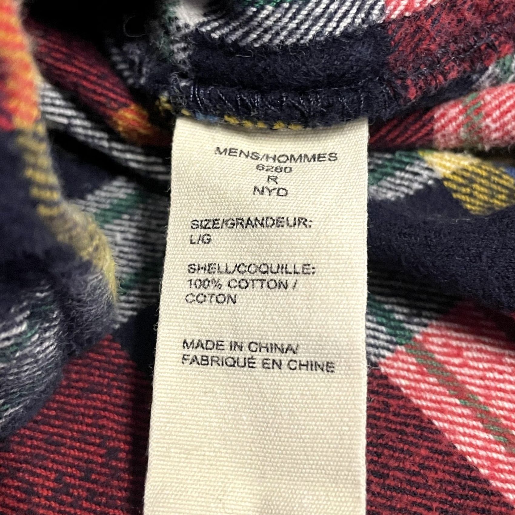 Vintage Woolrich Shirt Mens Large Plaid Flannel Button Down Red Yellow Navy Outdoor Size US L / EU 52-54 / 3 - 7 Thumbnail