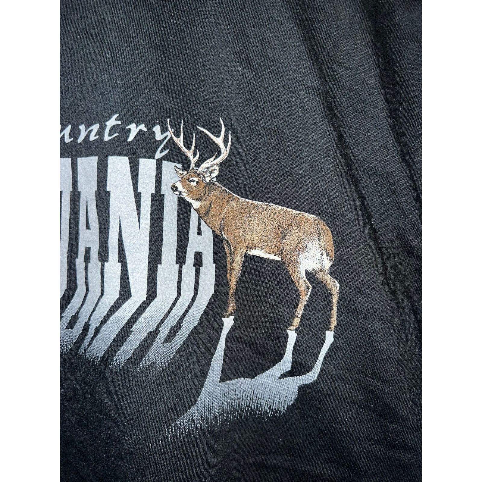 Jerzees 90s Amish Country Pennsylvania Deer Buck Animal Shirt VTG L Size US L / EU 52-54 / 3 - 4 Thumbnail