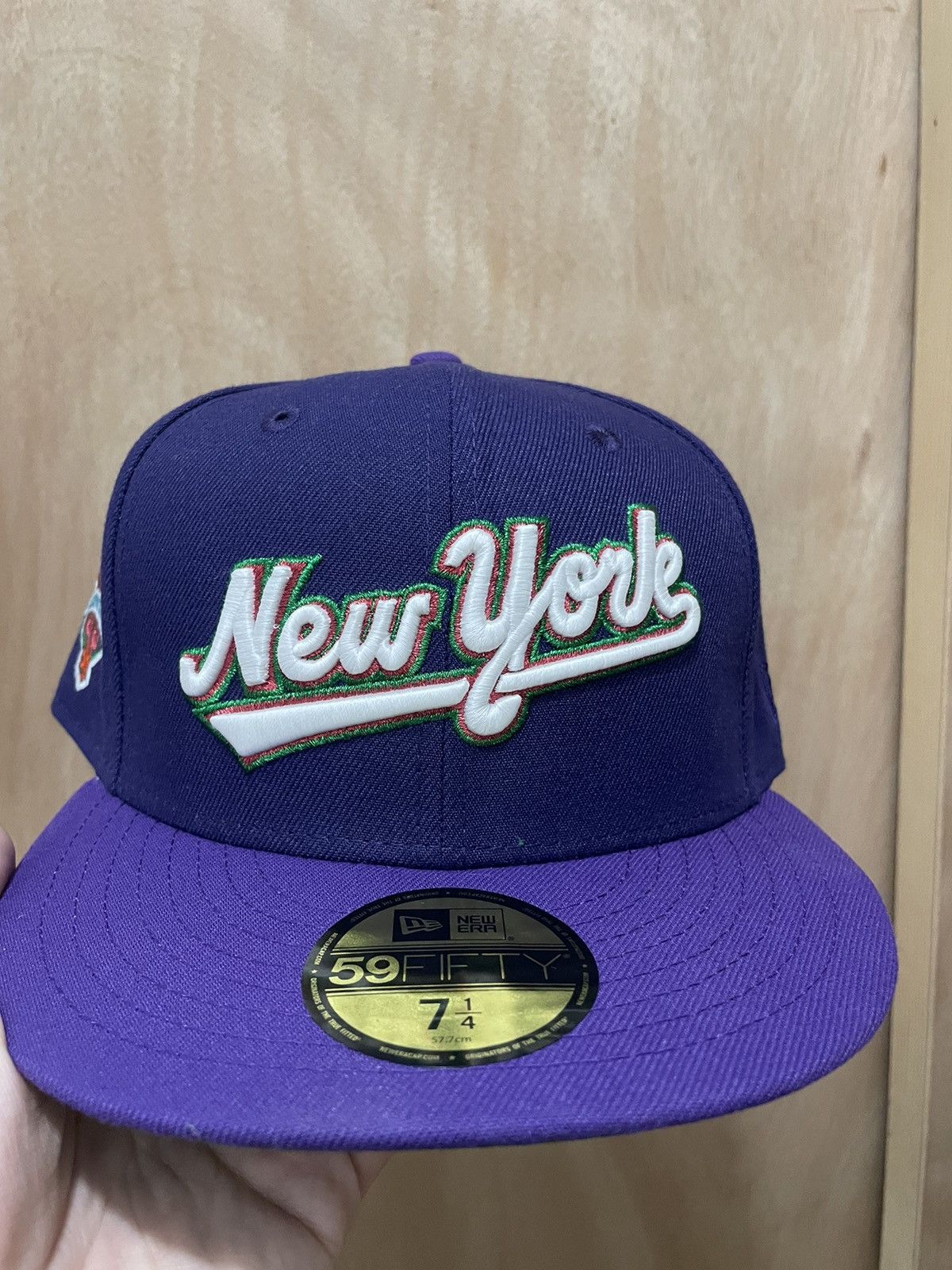 New Era Myfitteds ams collab New York Mets 50th anniversary 7 1/4 Size ONE SIZE - 2 Thumbnail