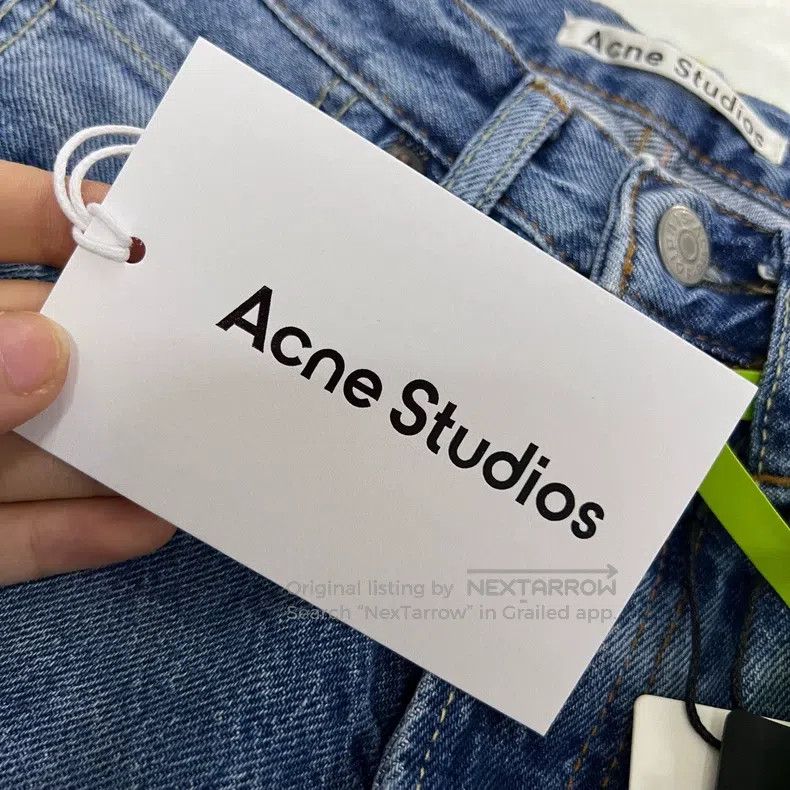 Acne Studios Acne Studios Patchwork Milk Toast Print Denim Pants Size US 32 / EU 48 - 4 Thumbnail