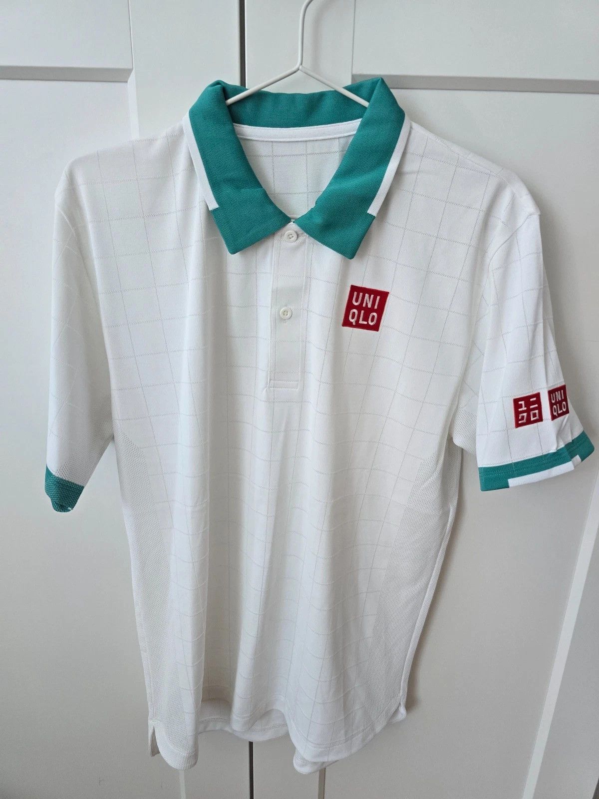 Uniqlo Uniqlo Tennis Roger Federer personal Challengers Polo Green Size US M / EU 48-50 / 2 - 1 Preview