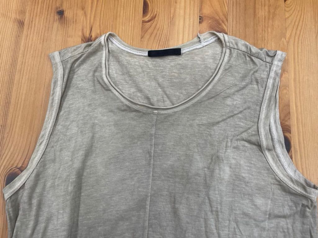 The Viridi-anne Cold Dye Grey Beige Tank - JP 1 Fits US S-M Size US S / EU 44-46 / 1 - 8 Thumbnail