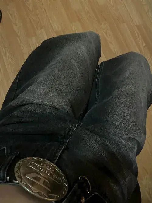 Japanese Brand Baggy Denim Trousers Wide Leg Loose Size US 30 / EU 46 - 4 Thumbnail