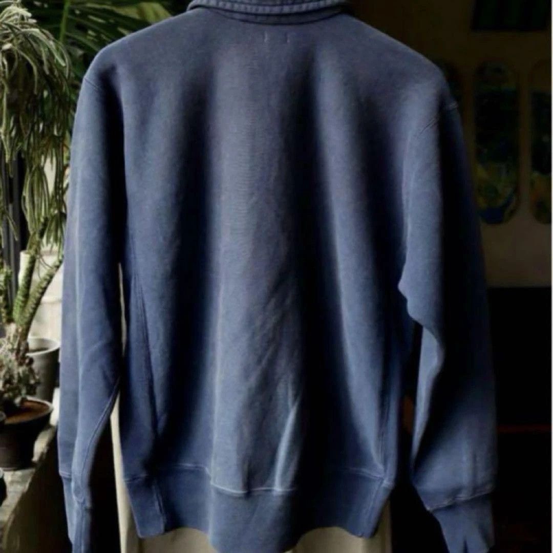 A.PRESSE Half-Zip Sweatshirt Navy Size US S / EU 44-46 / 1 - 2 Thumbnail