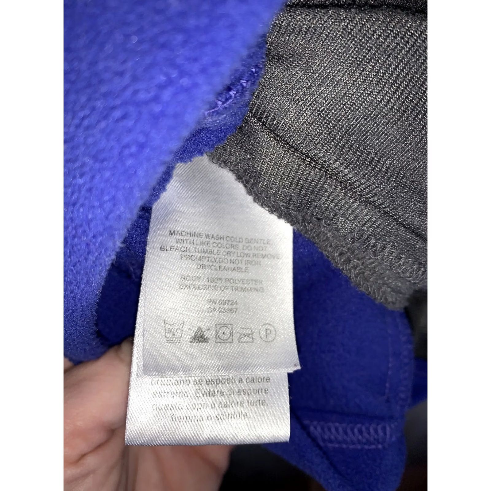Vintage Columbia Women’s Jacket Fleece Blue Full Zip Pocket-3741 Size S Regular Slim? (Keep exact? Structure) Size S / US 4 / IT 40 - 7 Thumbnail