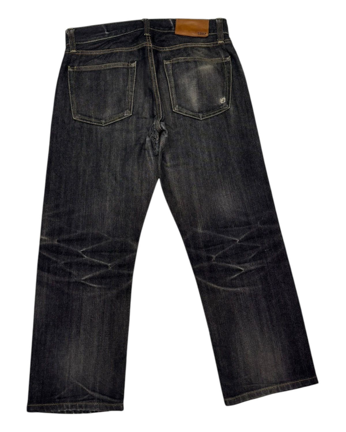 Undercover × Uniqlo DISTRESSED DENIM S002 UNIQLO SELVEDGE JEANS UNDERCOVER STYLE Size US 32 / EU 48 - 5 Thumbnail