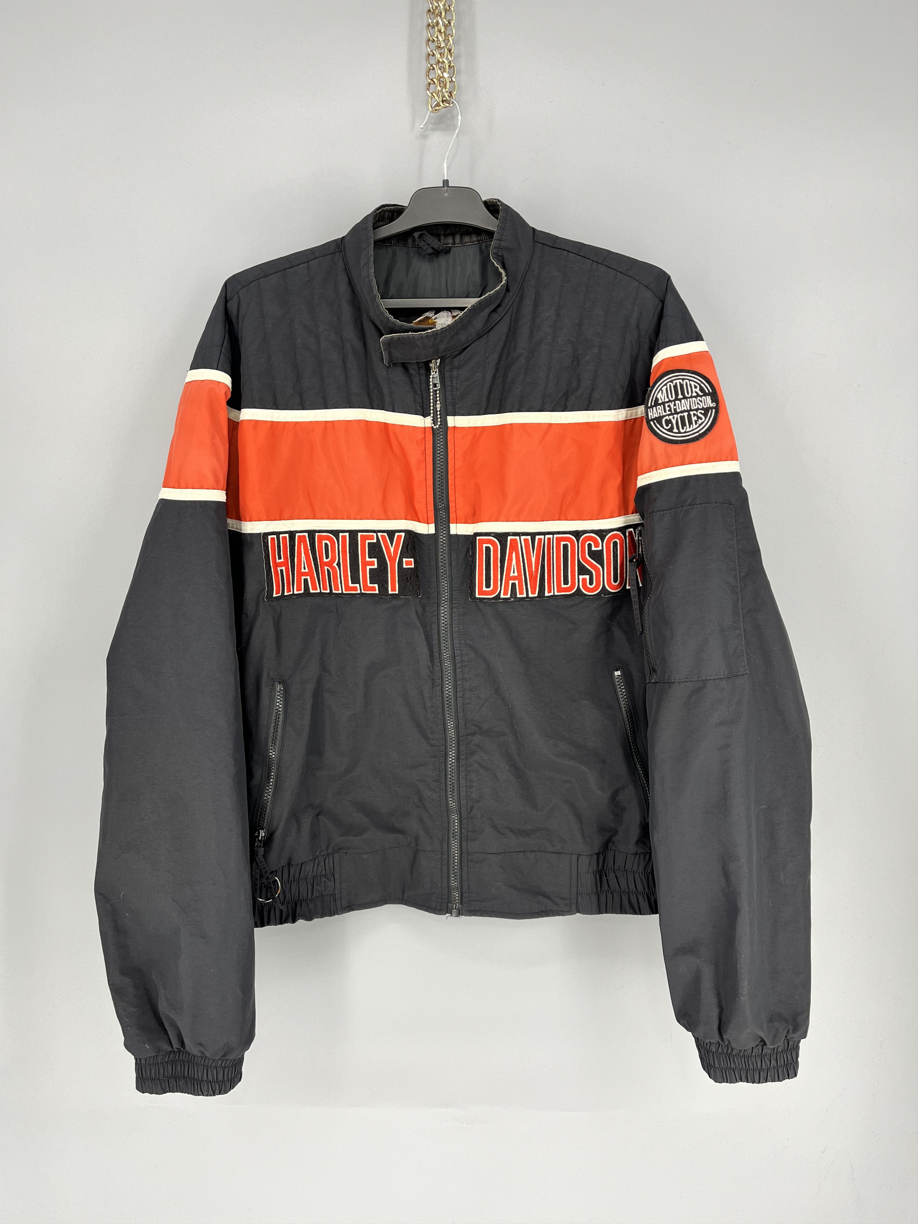 Harley Davidson × Vintage Vintage 90's Harley Davidson CWU Flying