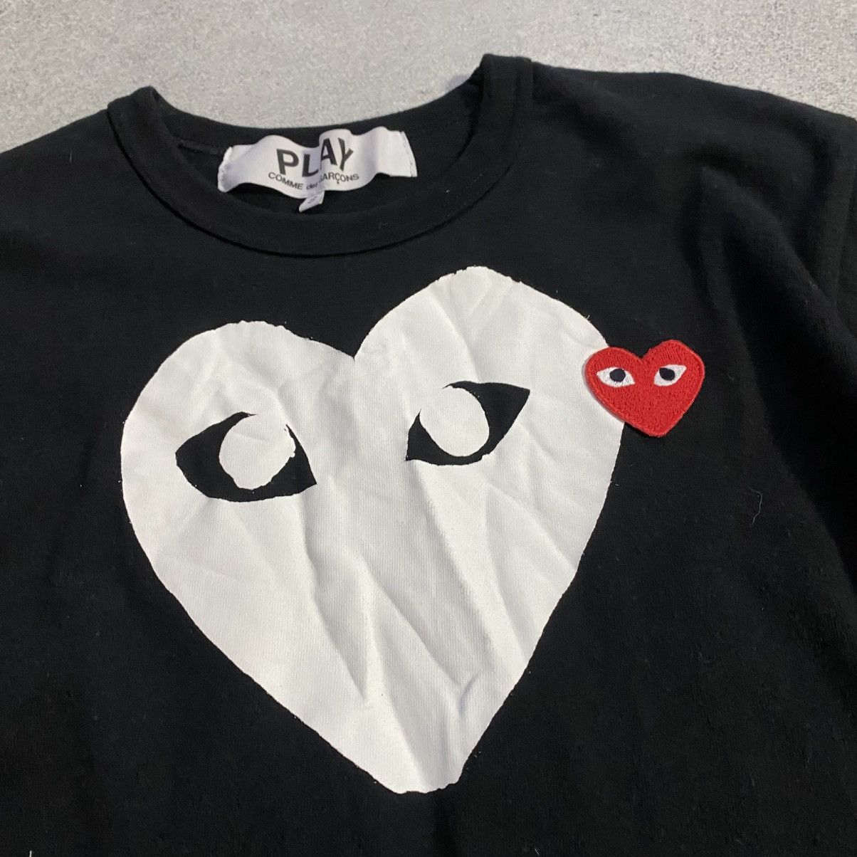 Comme des Garcons Comme des Garcons CDG T-SHIRT (BLACK) Size US S / EU 44-46 / 1 - 4 Thumbnail