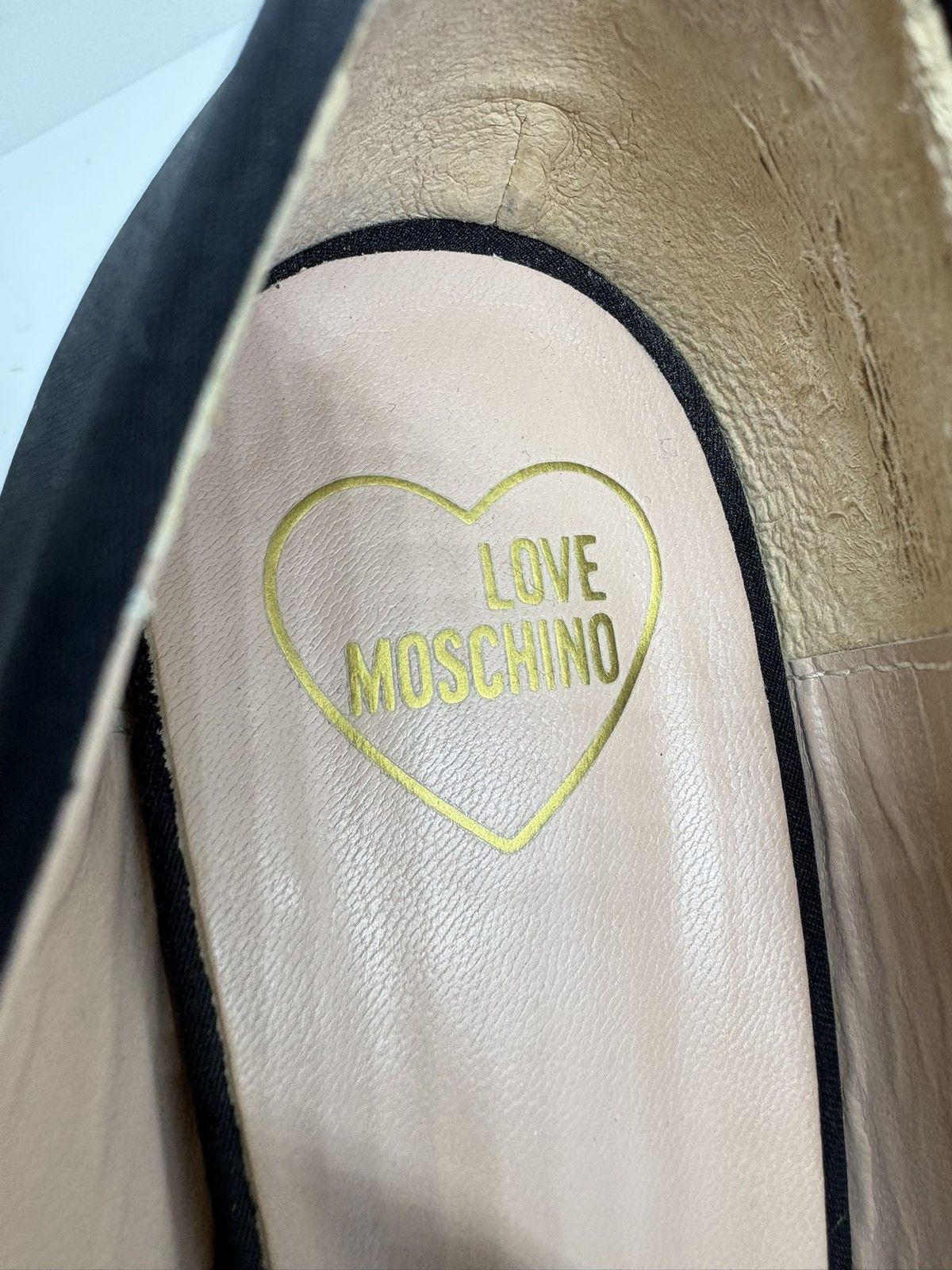 Love Moschino Love Moschino stilettos black bow elegant leather size 40 Size US 10 / IT 40 - 6 Thumbnail