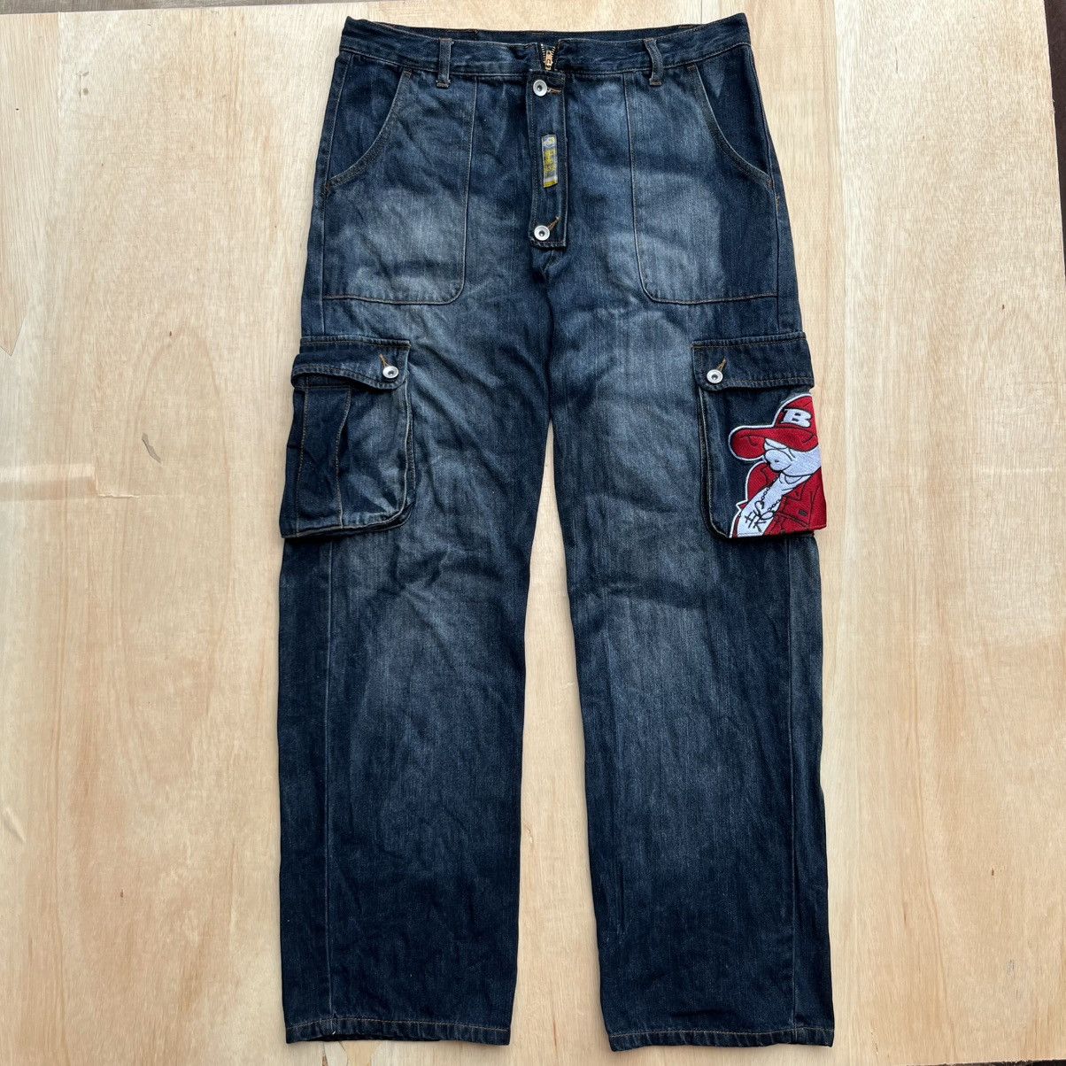 Other HARDKNOOKS CARGO HIPHOP LOOSE PANTS CDG JPG Size US 34 / EU 50 - 1 Thumbnail