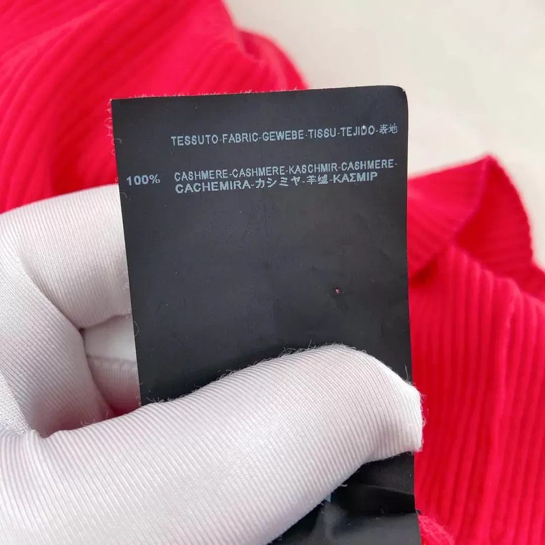 Balenciaga Balenciaga watermelon red knit turtleneck top 36 Size XS / US 0-2 / IT 36-38 - 8 Thumbnail