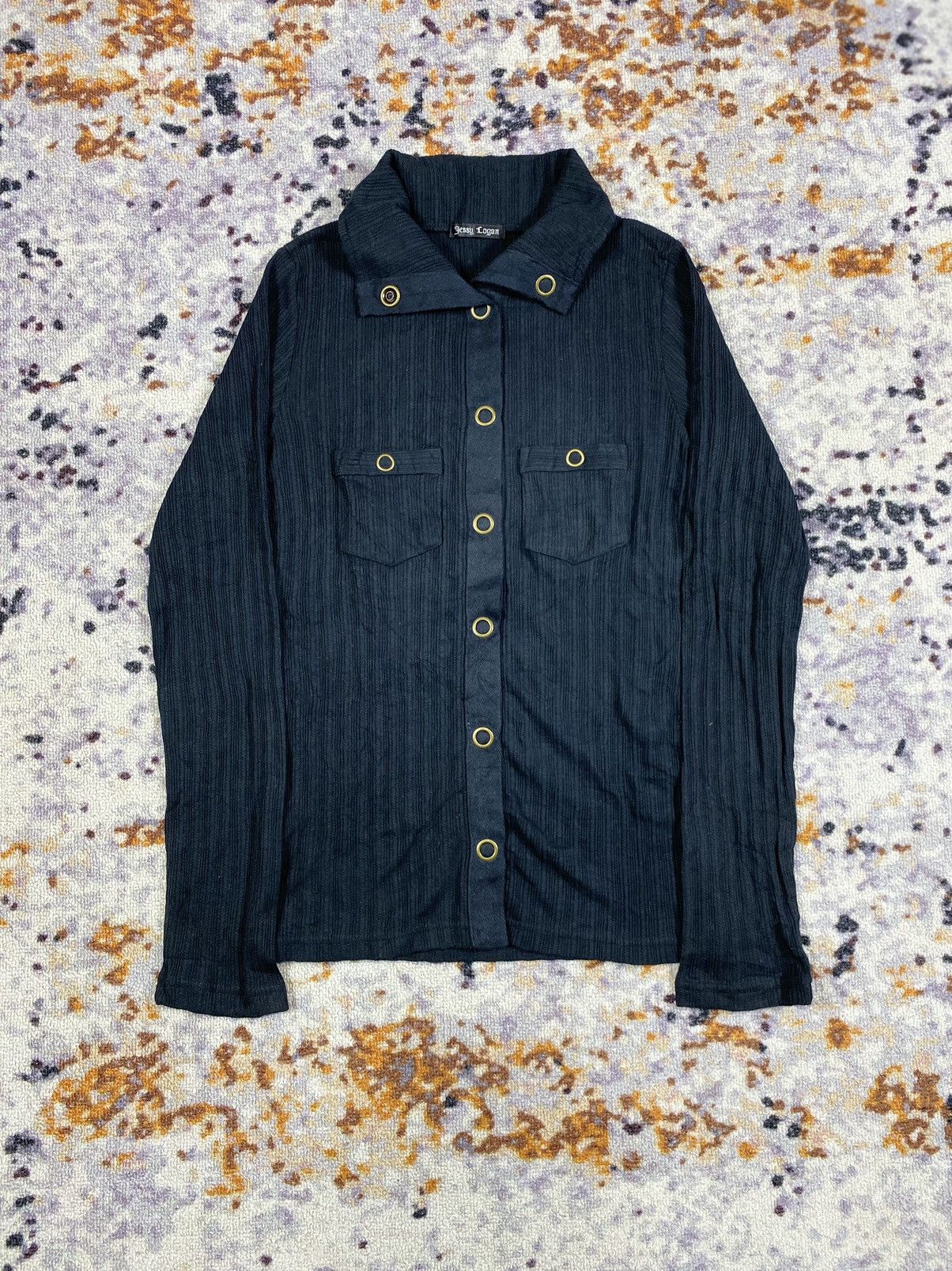 If Six Was Nine × Japanese Brand × Le Grande Bleu (L.G.B.) Gothic Long Sleeve western Jessy Logan japanesebrand Size US M / EU 48-50 / 2 - 1 Thumbnail
