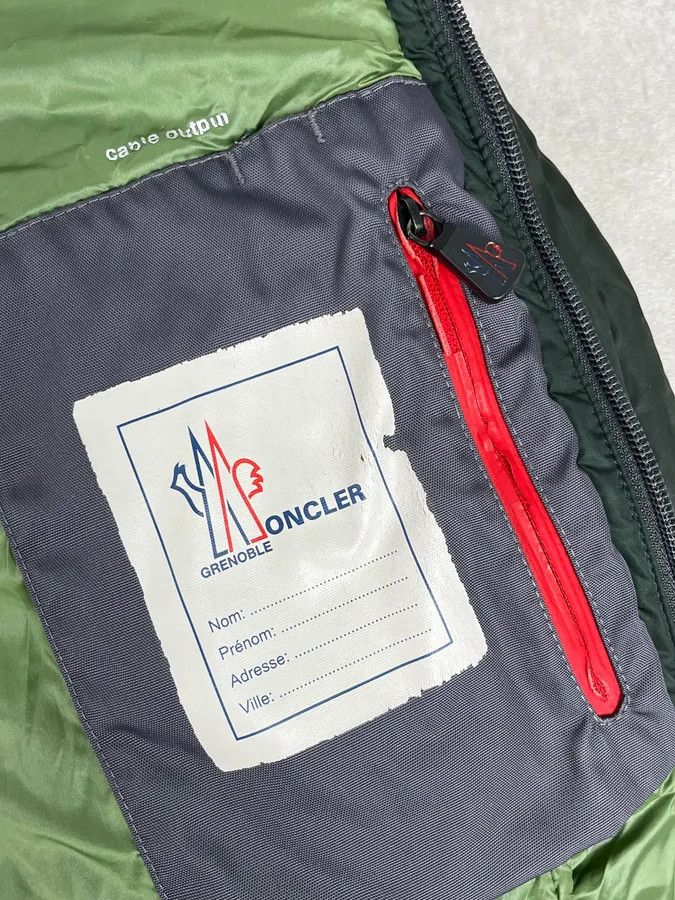 Moncler Moncler Olive Nylon Quilted Down Puffer Jacket Size US M / EU 48-50 / 2 - 10 Thumbnail