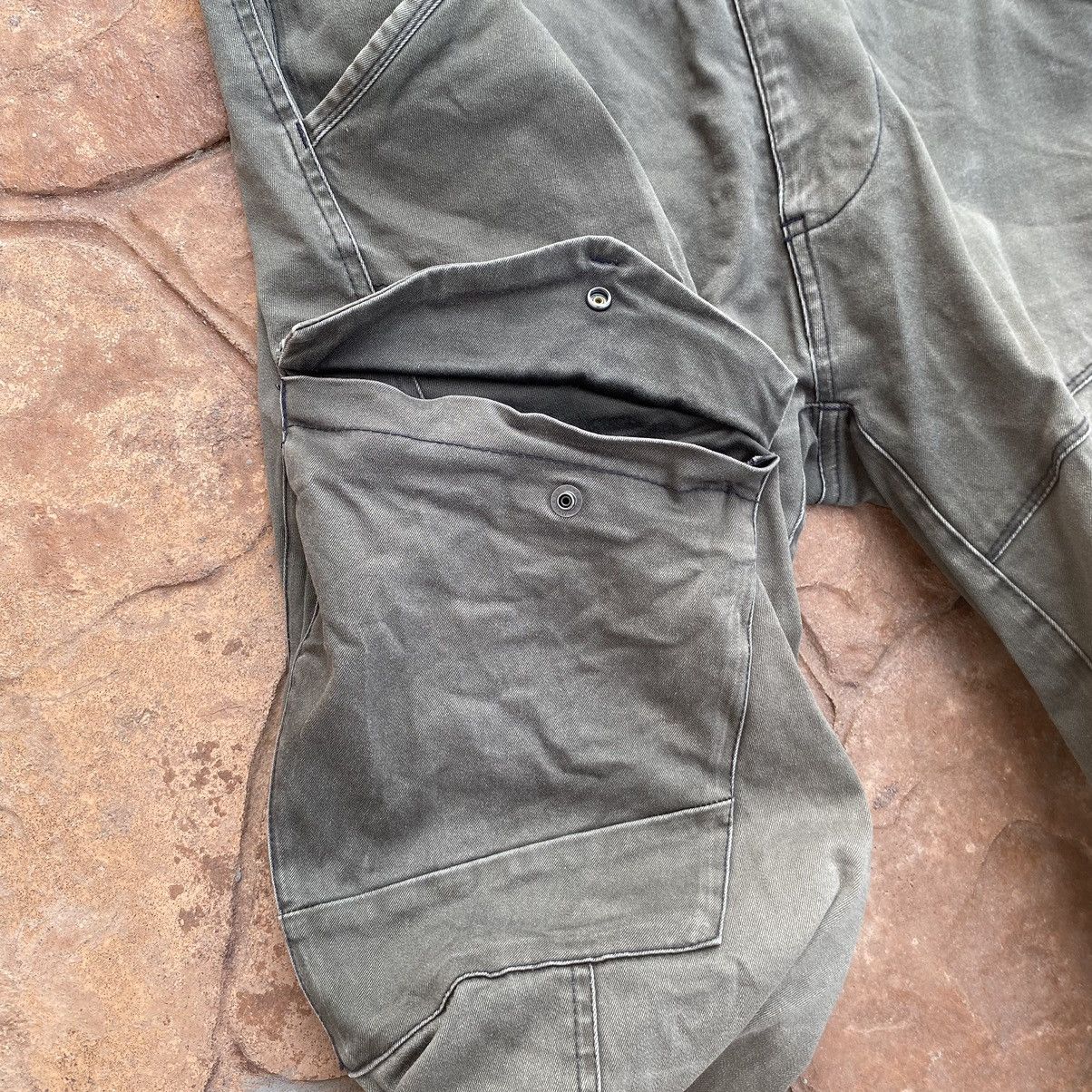 Japanese Brand Thrashed Faded Xebec New Standard Cargo ERD GRUNGE PANT Size US 36 / EU 52 - 3 Thumbnail