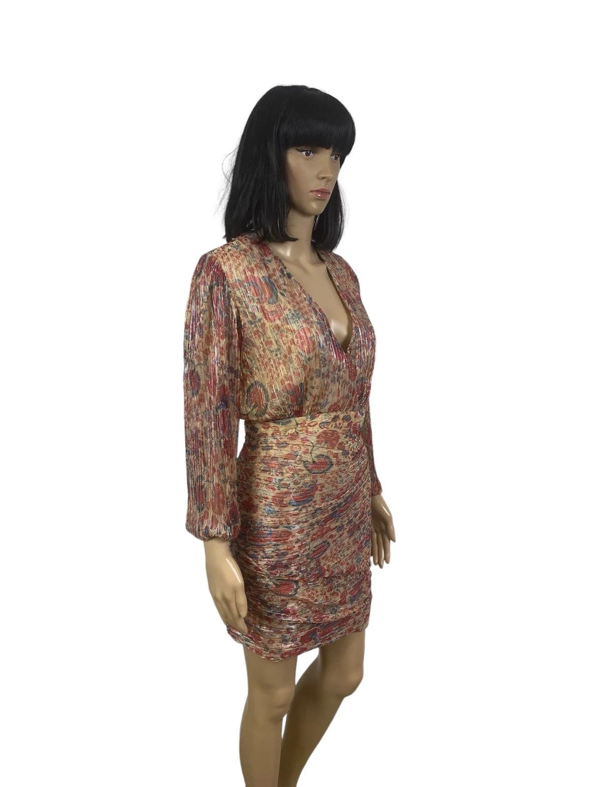 ba&sh Ba&sh Amelia Pleated Dress size 2 Size M / US 6-8 / IT 42-44 - 3 Thumbnail