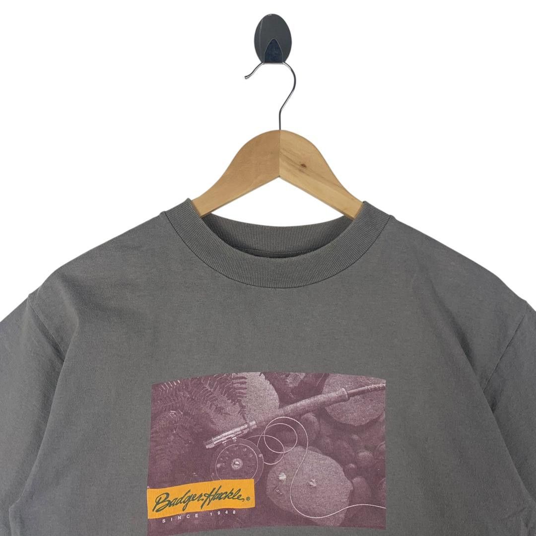 Other Vintage BADGER HACKLE fishing tee Size US M / EU 48-50 / 2 - 2 Thumbnail