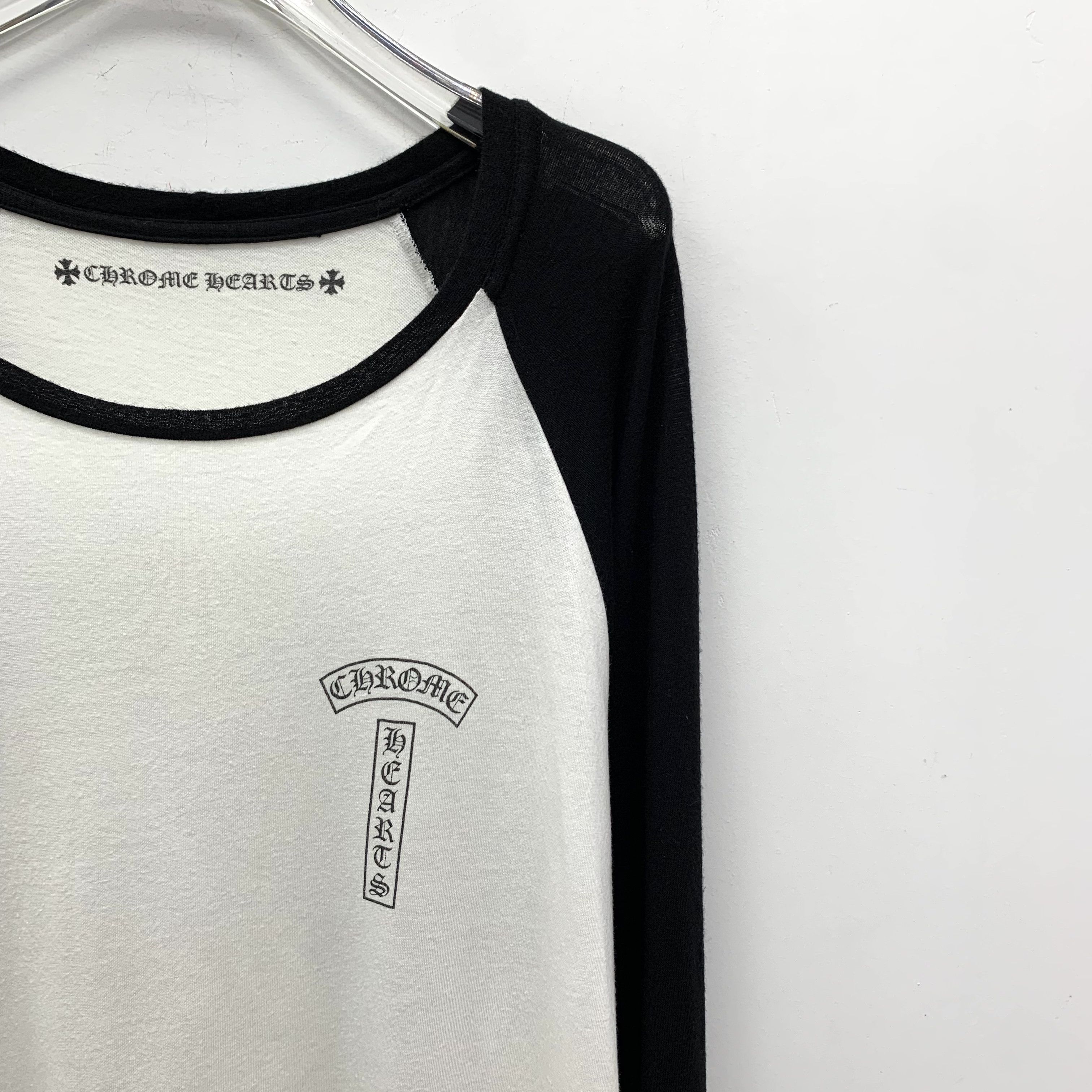 Chrome Hearts Chrome Hearts White Sanskrit Print Long Sleeve Tee (L) Size US L / EU 52-54 / 3 - 8 Thumbnail