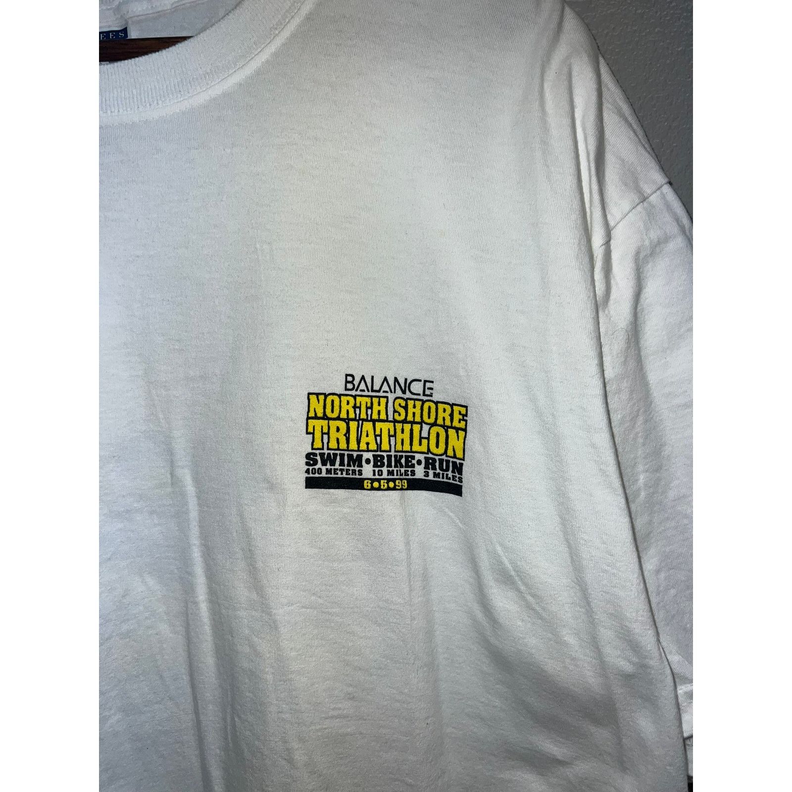 Jerzees Vintage North Shore Triathlon Shirt 1999 Balance Hawaii XL Size US XL / EU 56 / 4 - 3 Thumbnail