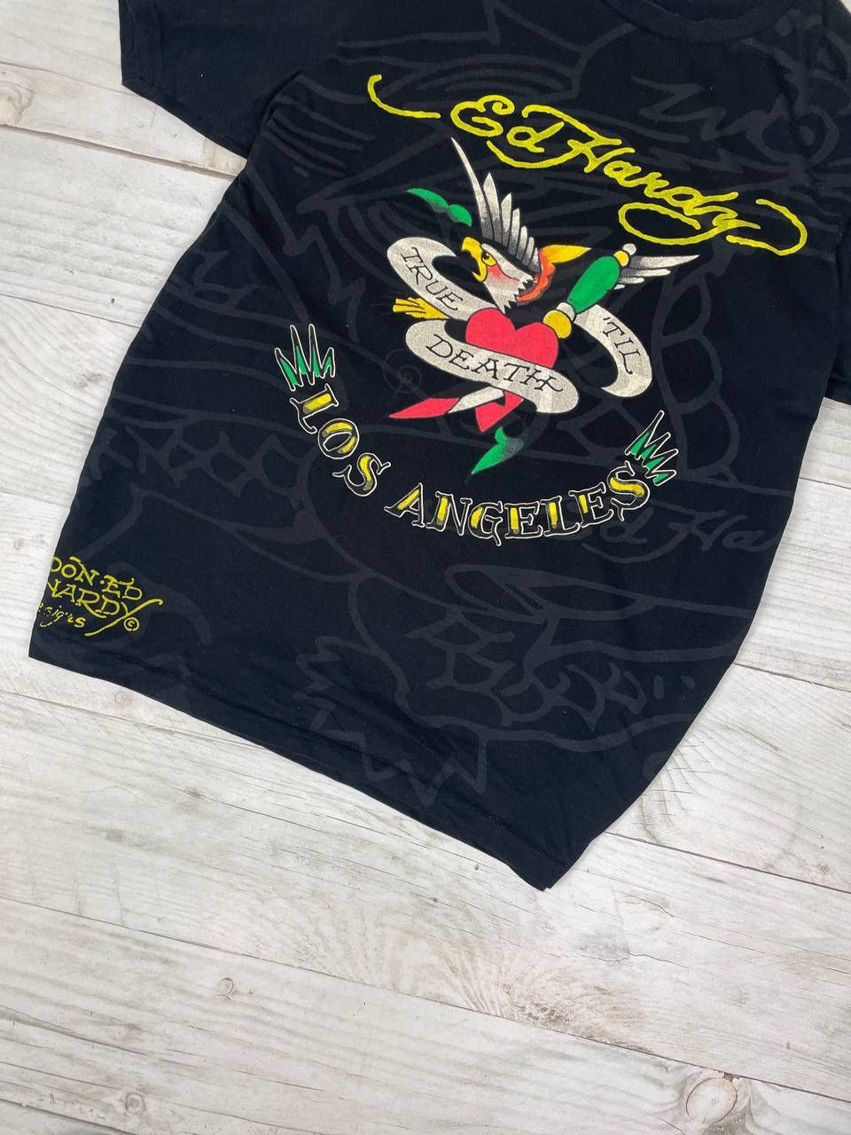Ed Hardy Ed Hardy Los Angeles T-Shirt Eagle Heart Tatto Death Size US M / EU 48-50 / 2 - 5 Thumbnail