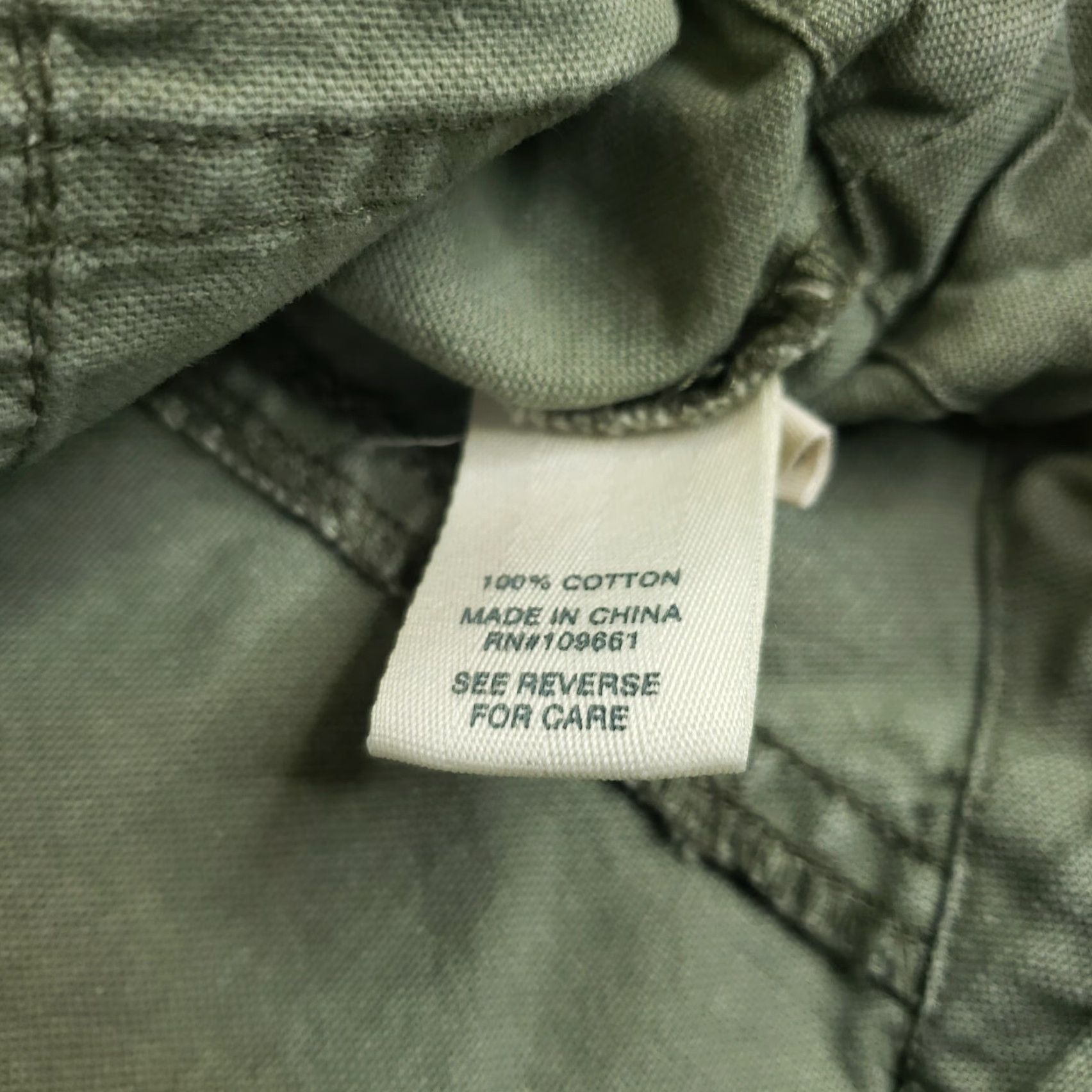 Vintage Mudd Womens Green Full Zip Jacket XS Cotton Collared Snaps Size XS / US 0-2 / IT 36-38 - 6 Thumbnail