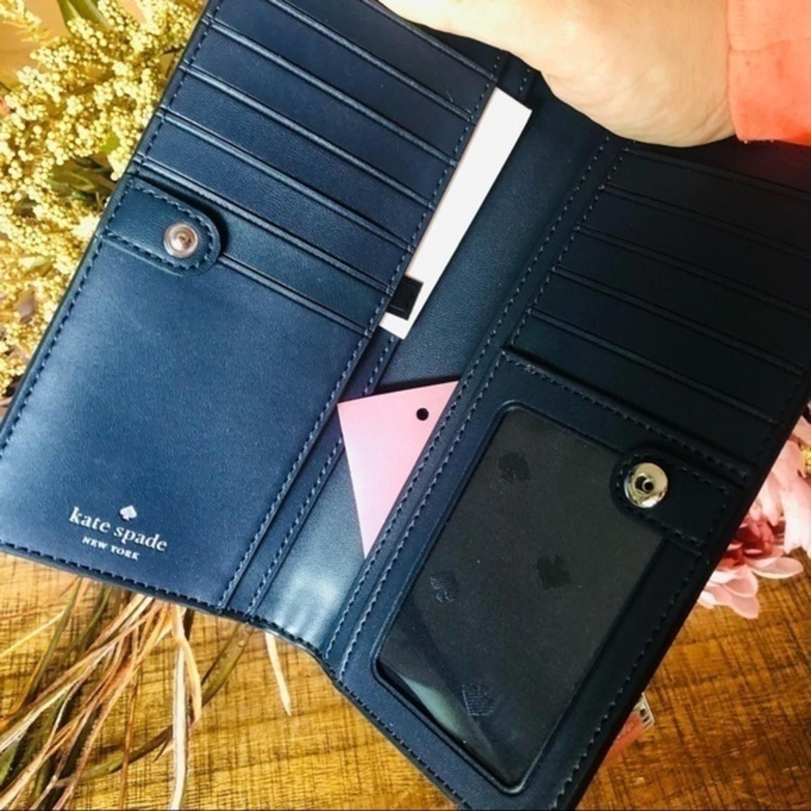 Kate Spade Kate Spade Wallet Blue With Balloons NWT Size ONE SIZE - 3 Thumbnail
