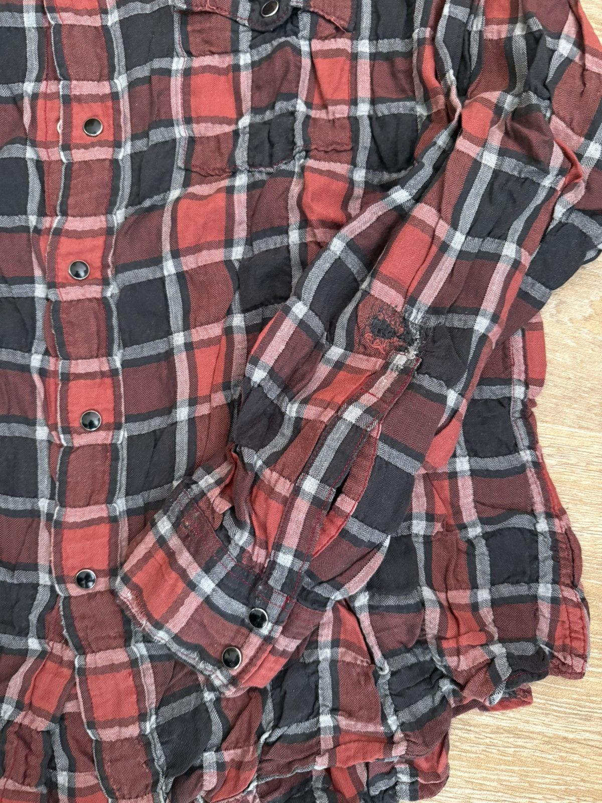 Saint Laurent Paris Saint Laurent Paris SS16 Flannel shirt Sz.L Size US L / EU 52-54 / 3 - 4 Thumbnail