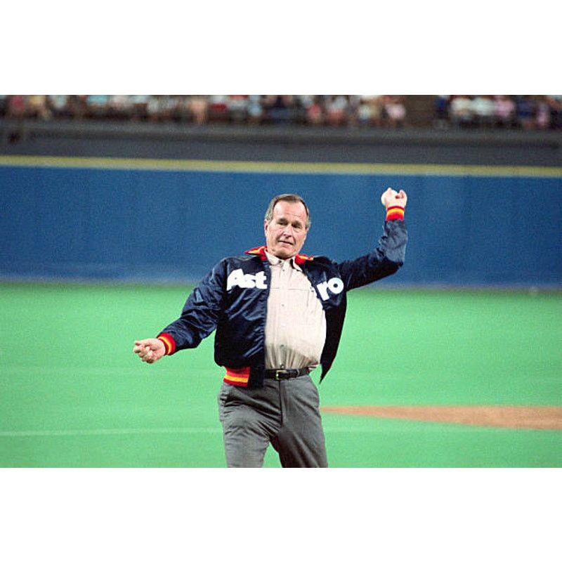 MLB × Starter Houston Astros 80s STARTER satin bomber Rainbow M navy MLB Size US S / EU 44-46 / 1 - 11 Thumbnail