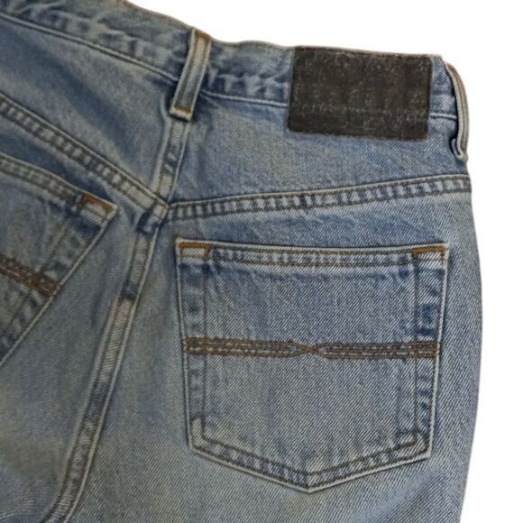 Express Express Jeans Size 3/4R Womens Boot Cut Light Wash Denim Blu Size 28" / US 6 / IT 42 - 4 Thumbnail