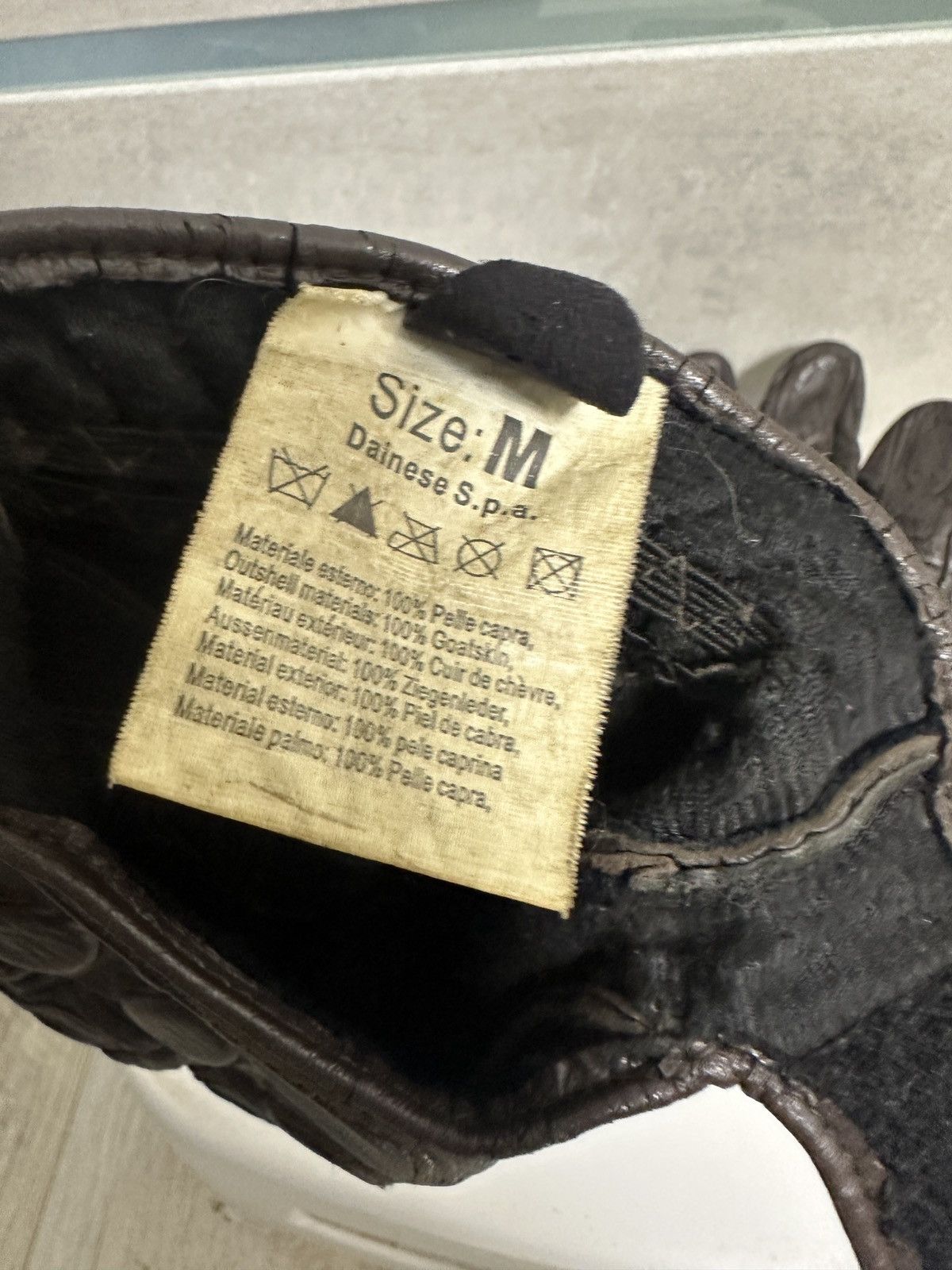 Dainese Dainese brown unisex Motorcycle Leather Size ONE SIZE - 4 Thumbnail