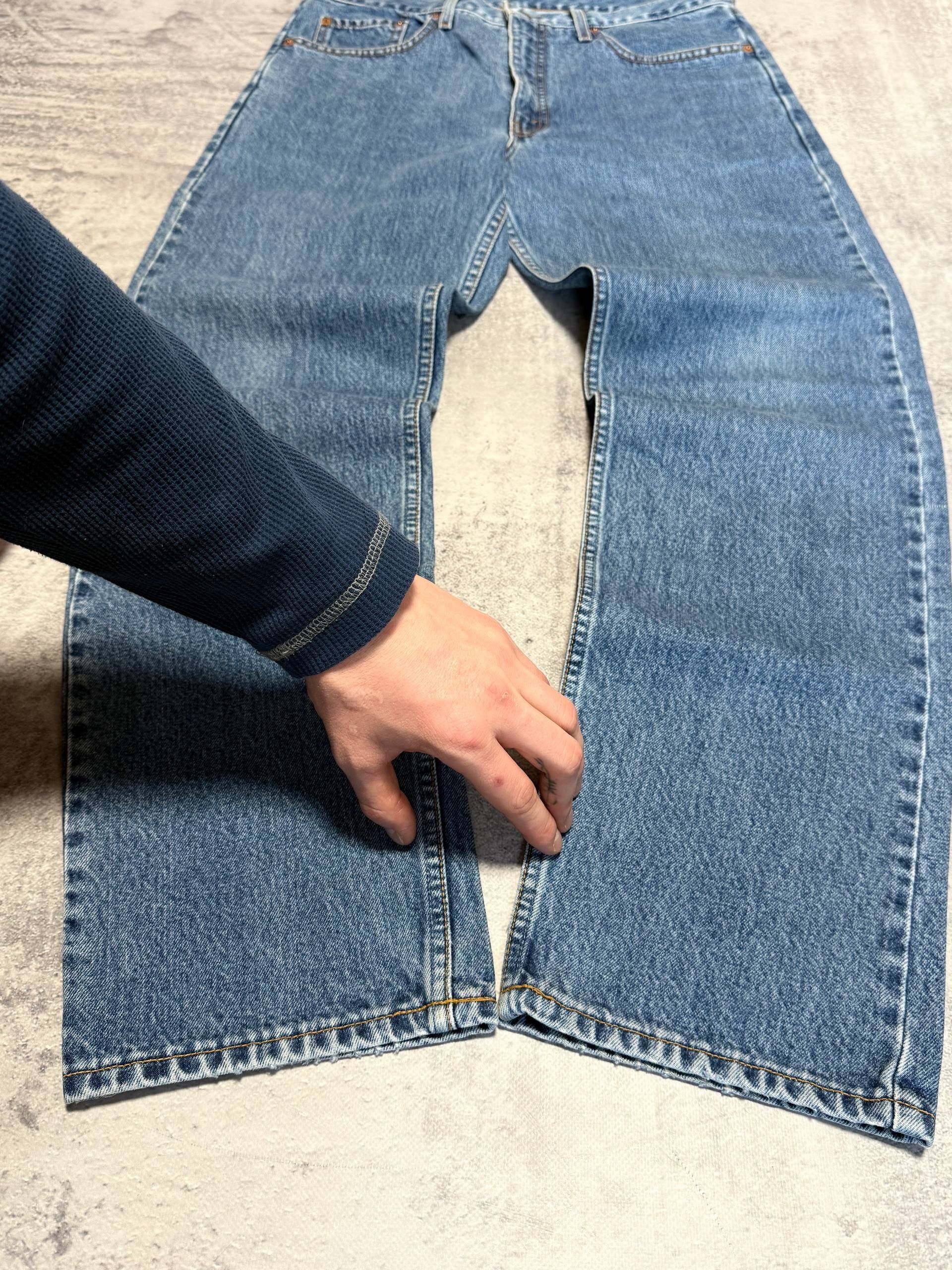 Levi's Vintage 90s 615 02 Levis Orange Tab Jeans 34x32 Size US 34 / EU 50 - 6 Thumbnail