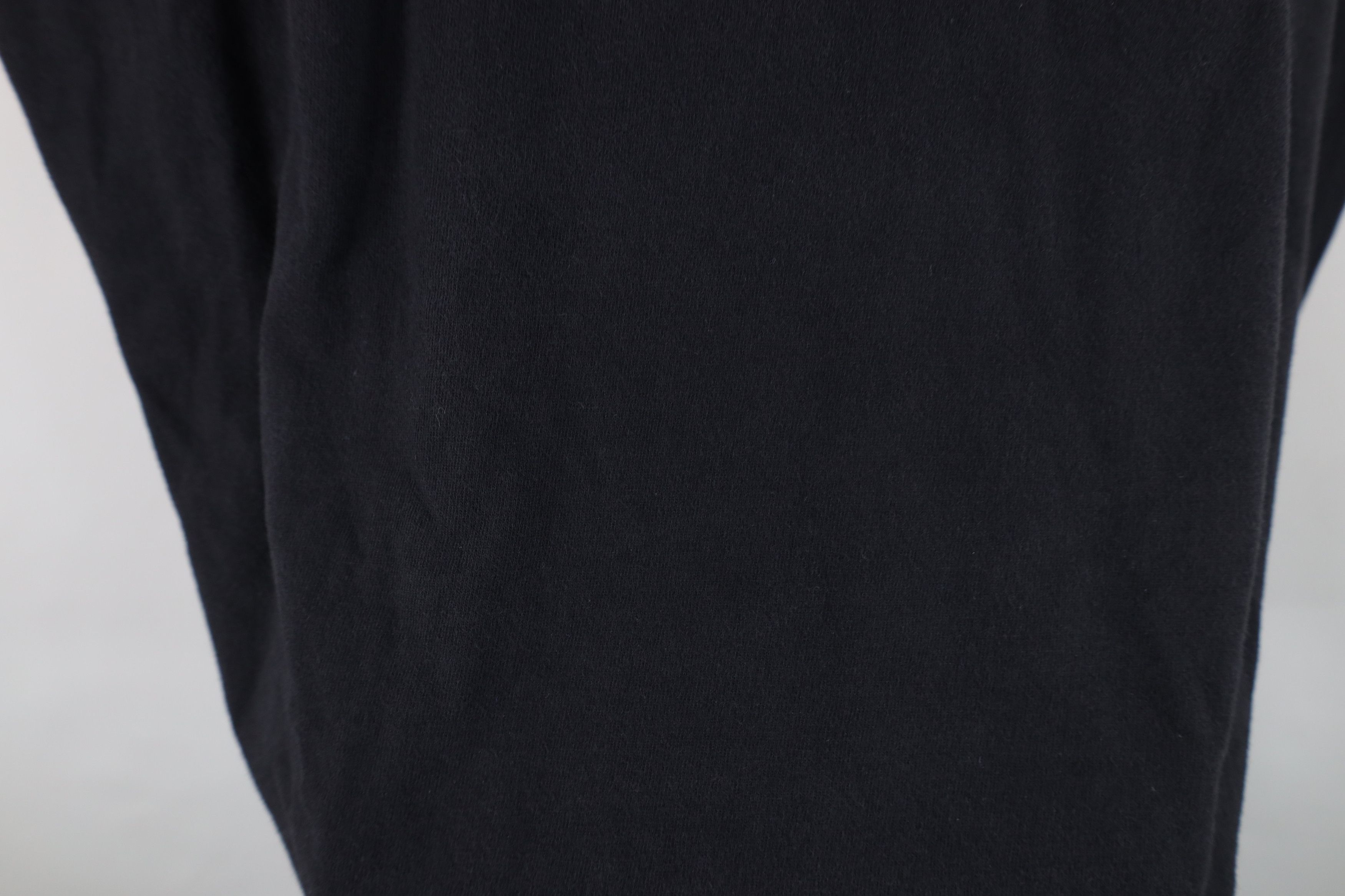 Vintage Vintage 90s Streetwear Blank Cotton Henley T-Shirt Black Size US L / EU 52-54 / 3 - 8 Thumbnail