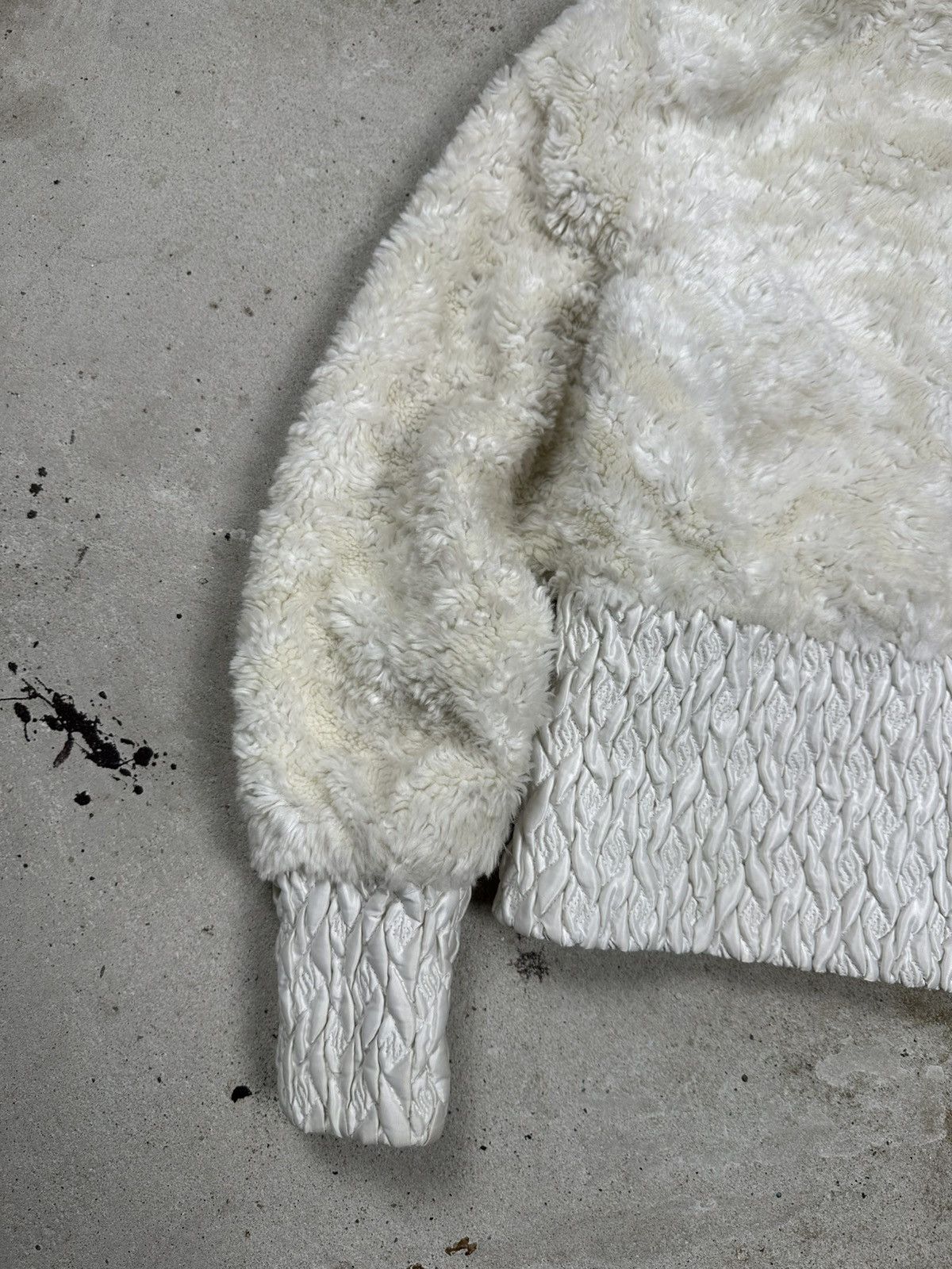 If Six Was Nine × Japanese Brand × Le Grande Bleu (L.G.B.) Vintage Y2K Faux Fur Beige Bomber Jacket Japanese Style Size US S / EU 44-46 / 1 - 16 Thumbnail