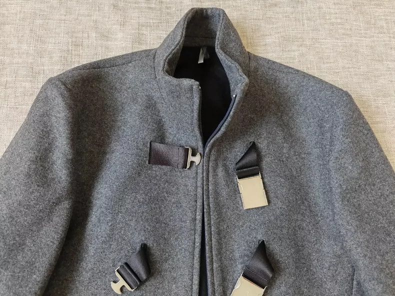 Dior Dior Men's wool buckle coat 2501-Nextarrow Size US S / EU 44-46 / 1 - 2 Thumbnail