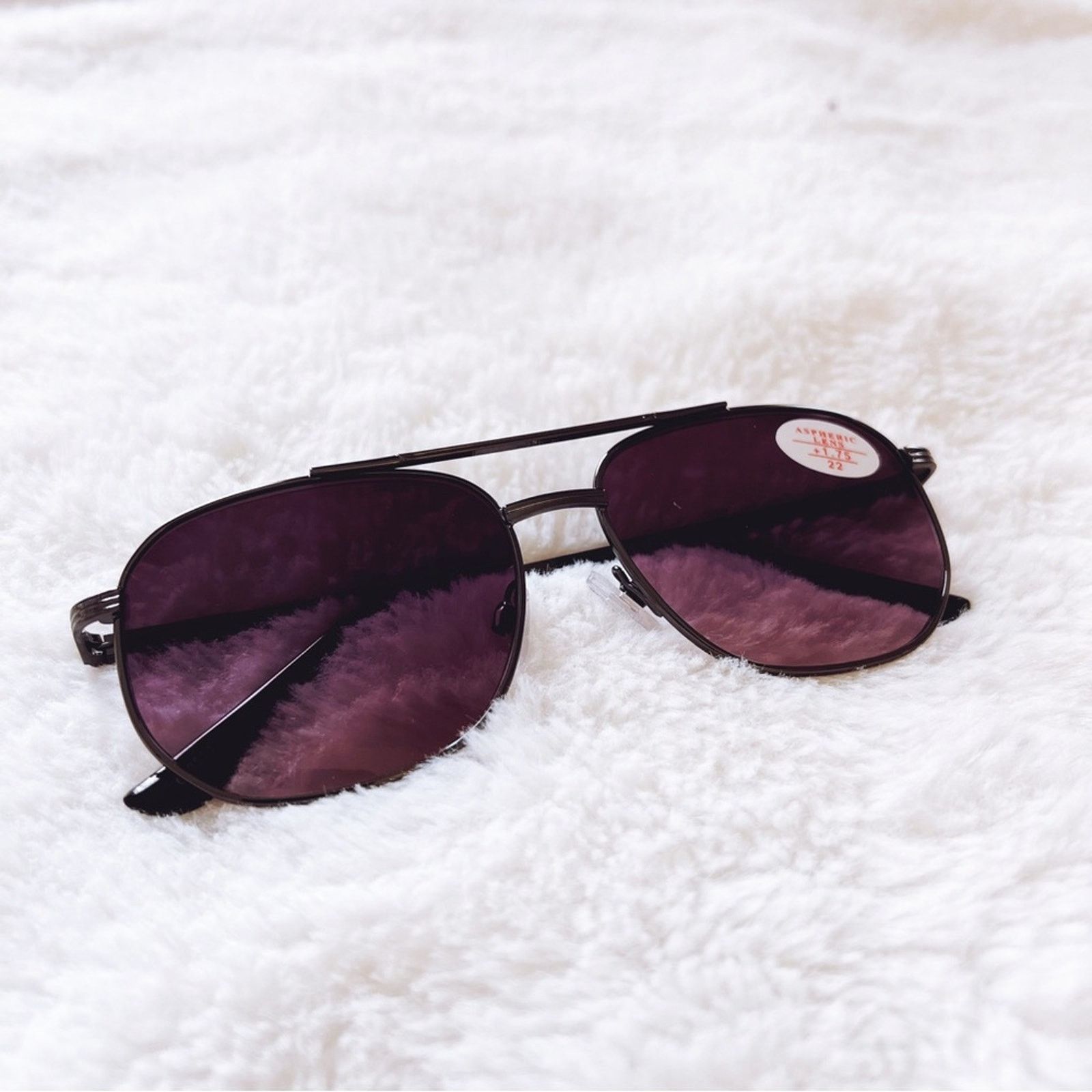 Other Nina Silver & Purple Lenses Tinted Reader Glasses Size ONE SIZE - 5 Thumbnail