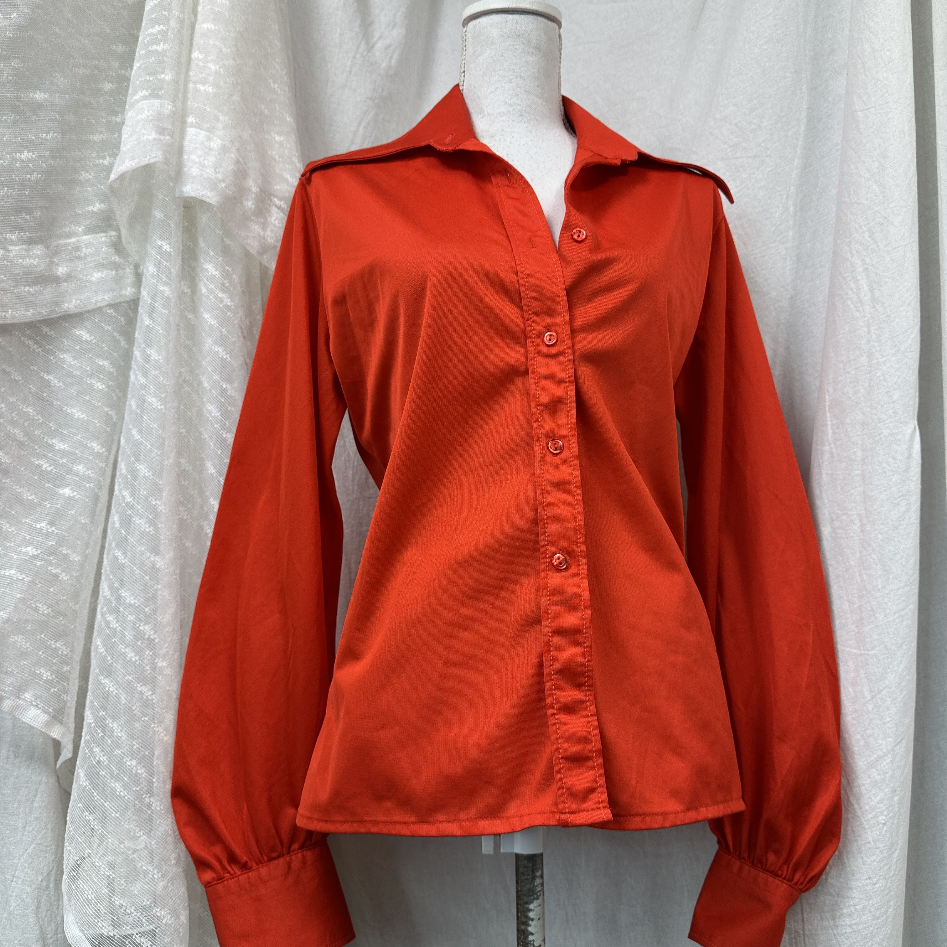 Vintage Vintage Old School Button Up Preppy Shirt 80s Size L / US 10 / IT 46 - 2 Thumbnail