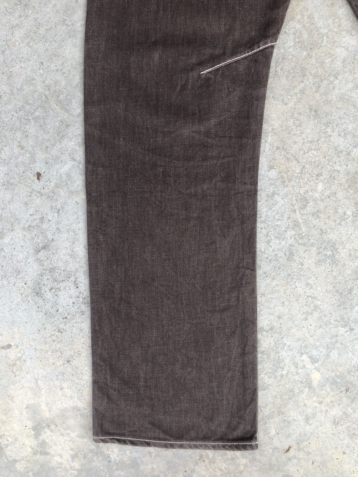 Japanese Brand Japanese Concave attempt Distressed Single Pocket Navajo Size US 33 - 11 Thumbnail