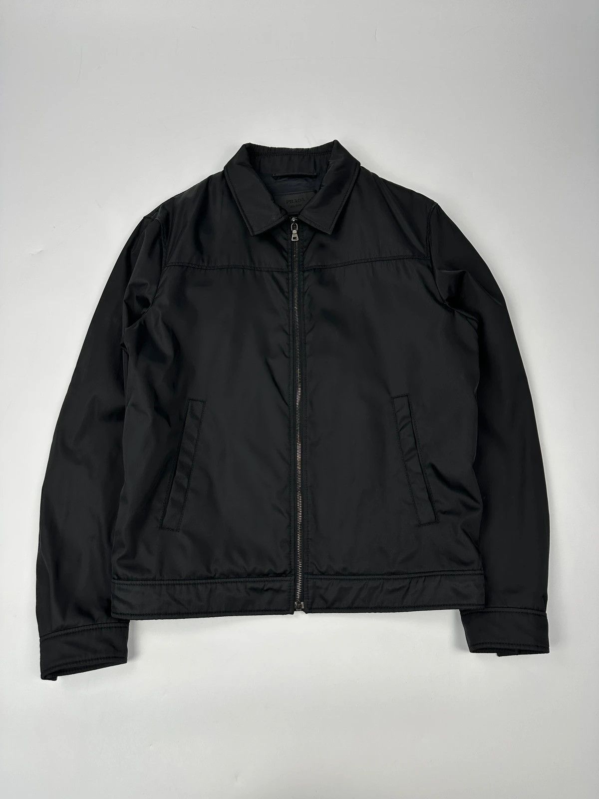 Prada Prada Milano FW2007 Black Shirt Nylon Jacket Size US M / EU 48-50 / 2 - 1 Thumbnail